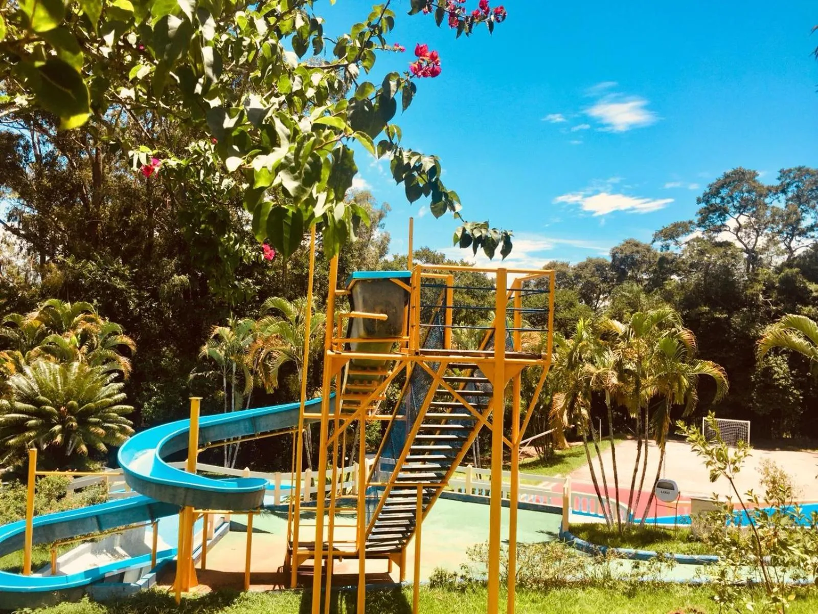 Swimming pool in Hotel Fazenda Colina