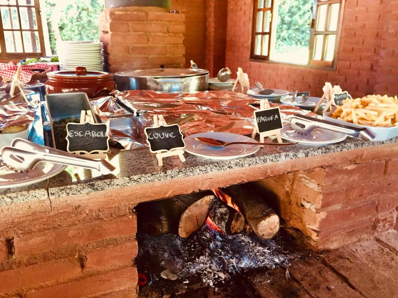 Restaurant/places to eat in Hotel Fazenda Colina