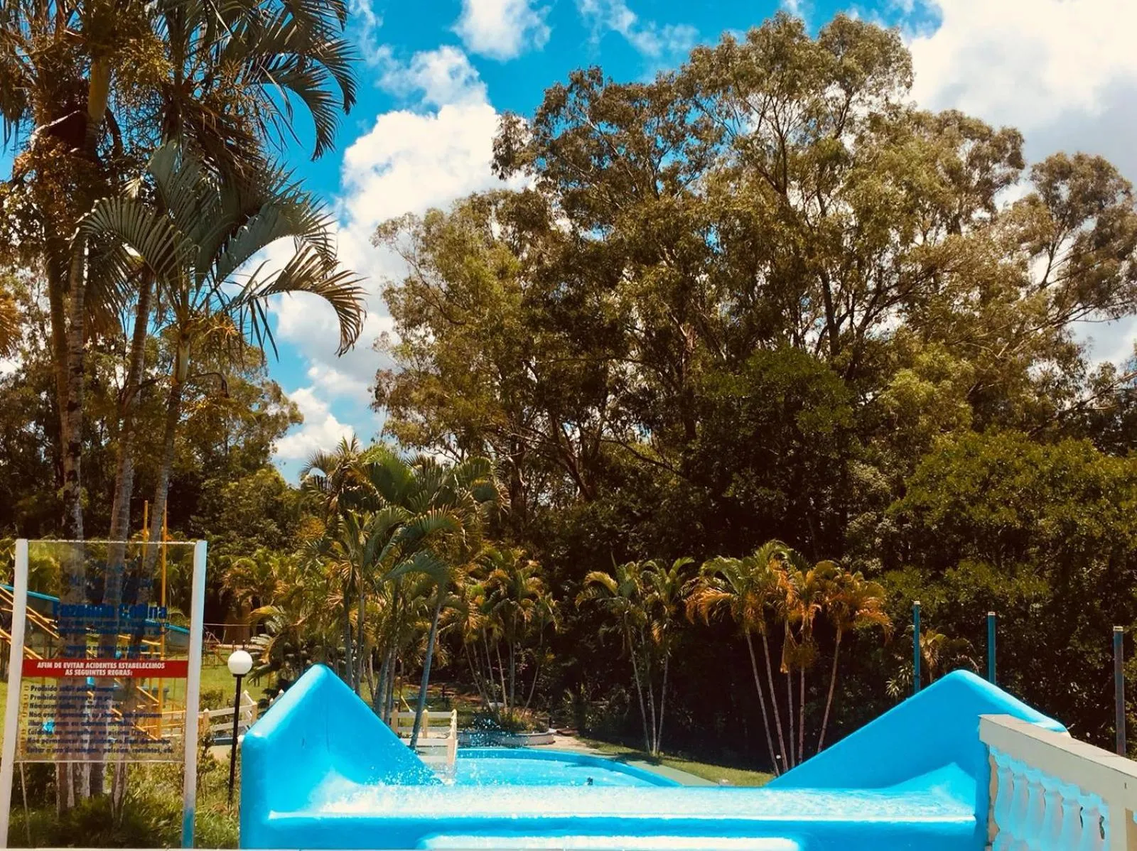 Swimming pool in Hotel Fazenda Colina