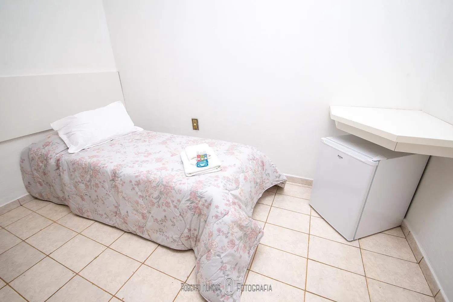 Bed in Hotel Fazenda Colina