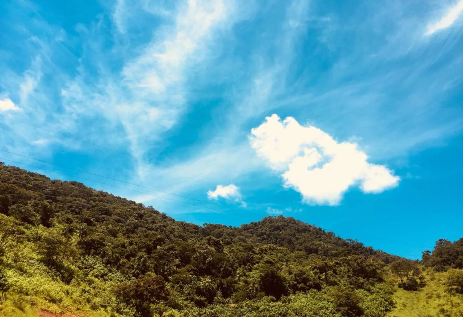 Natural landscape in Hotel Fazenda Colina