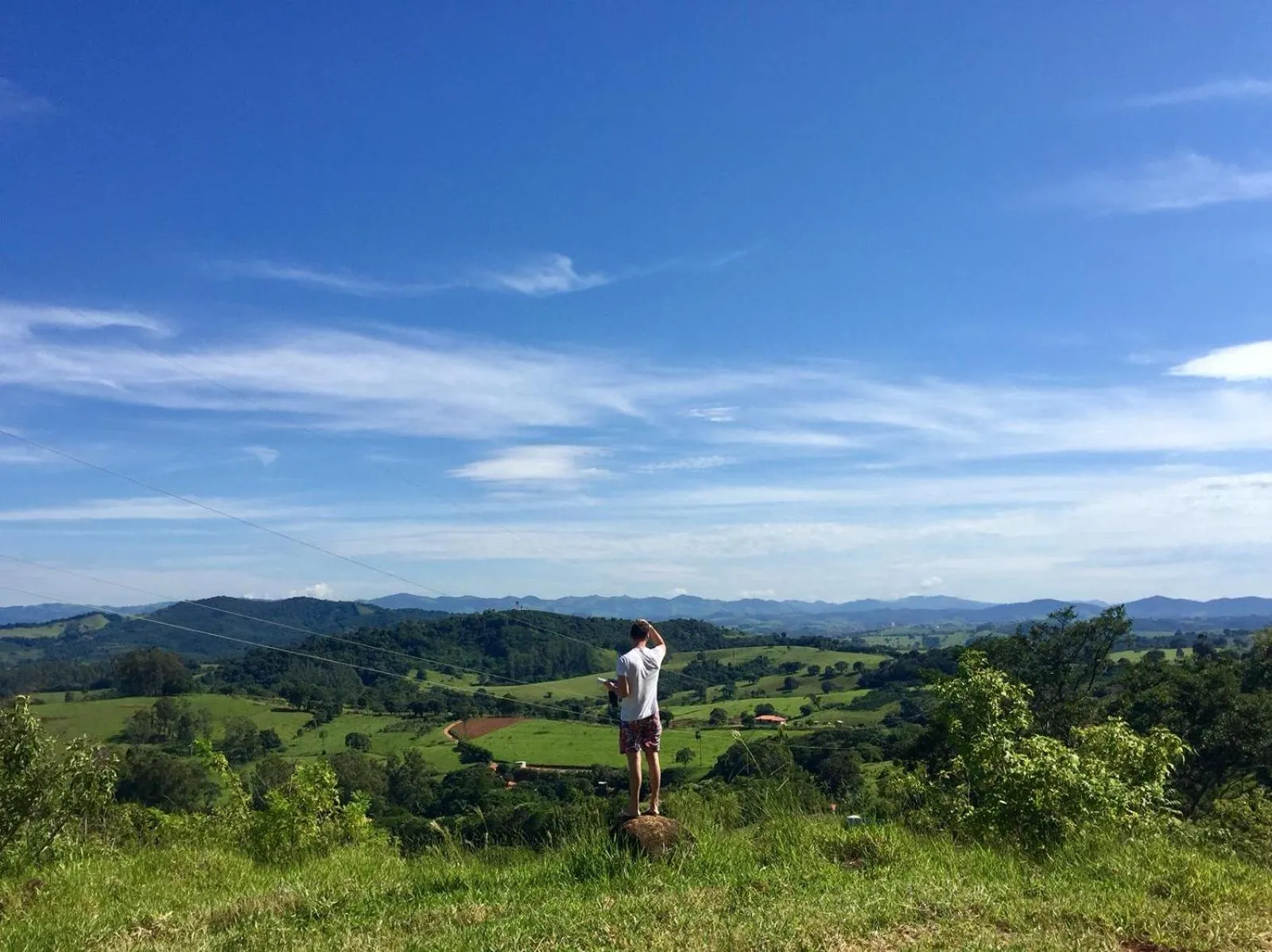 Natural landscape in Hotel Fazenda Colina