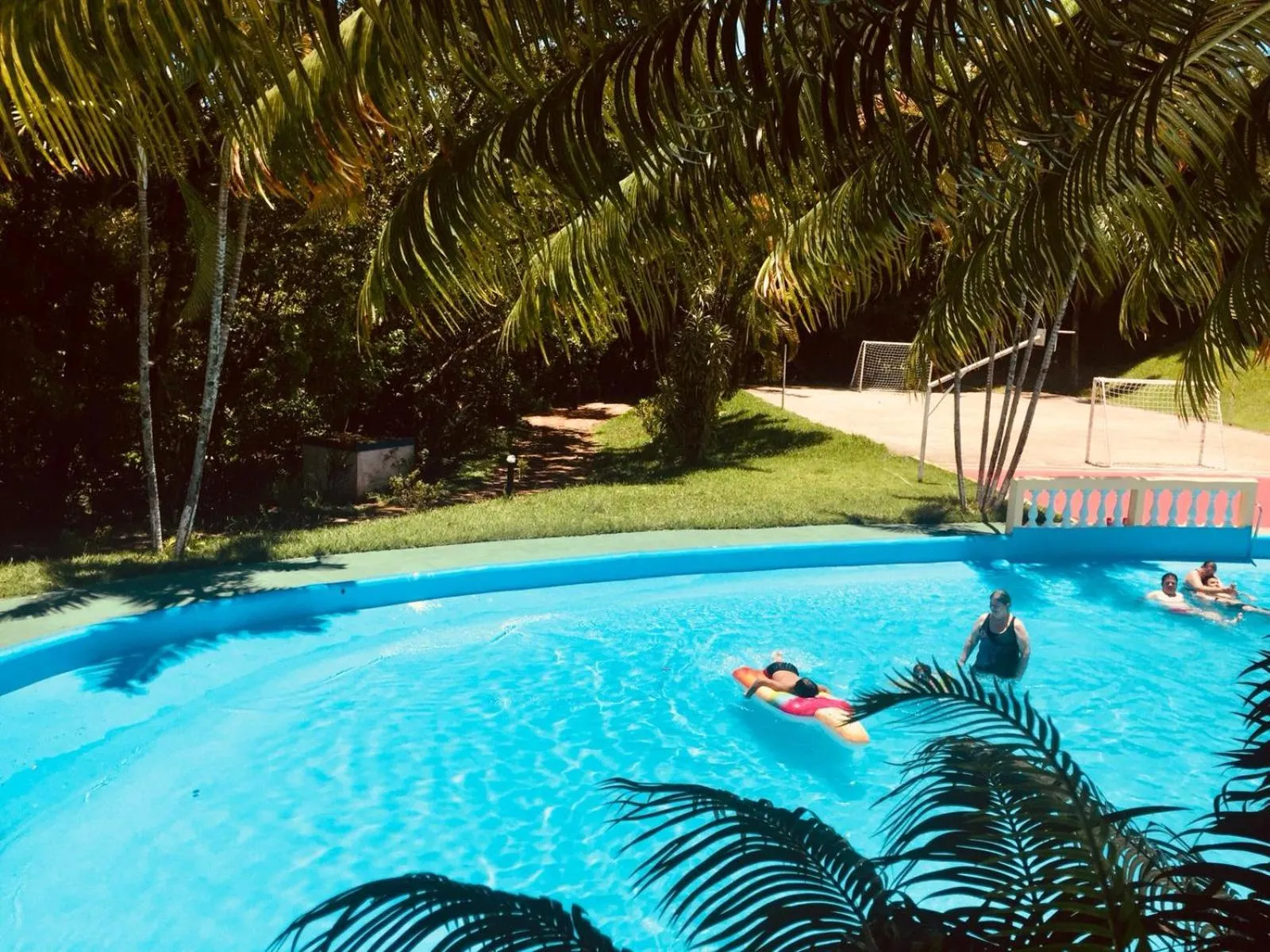 Swimming pool in Hotel Fazenda Colina