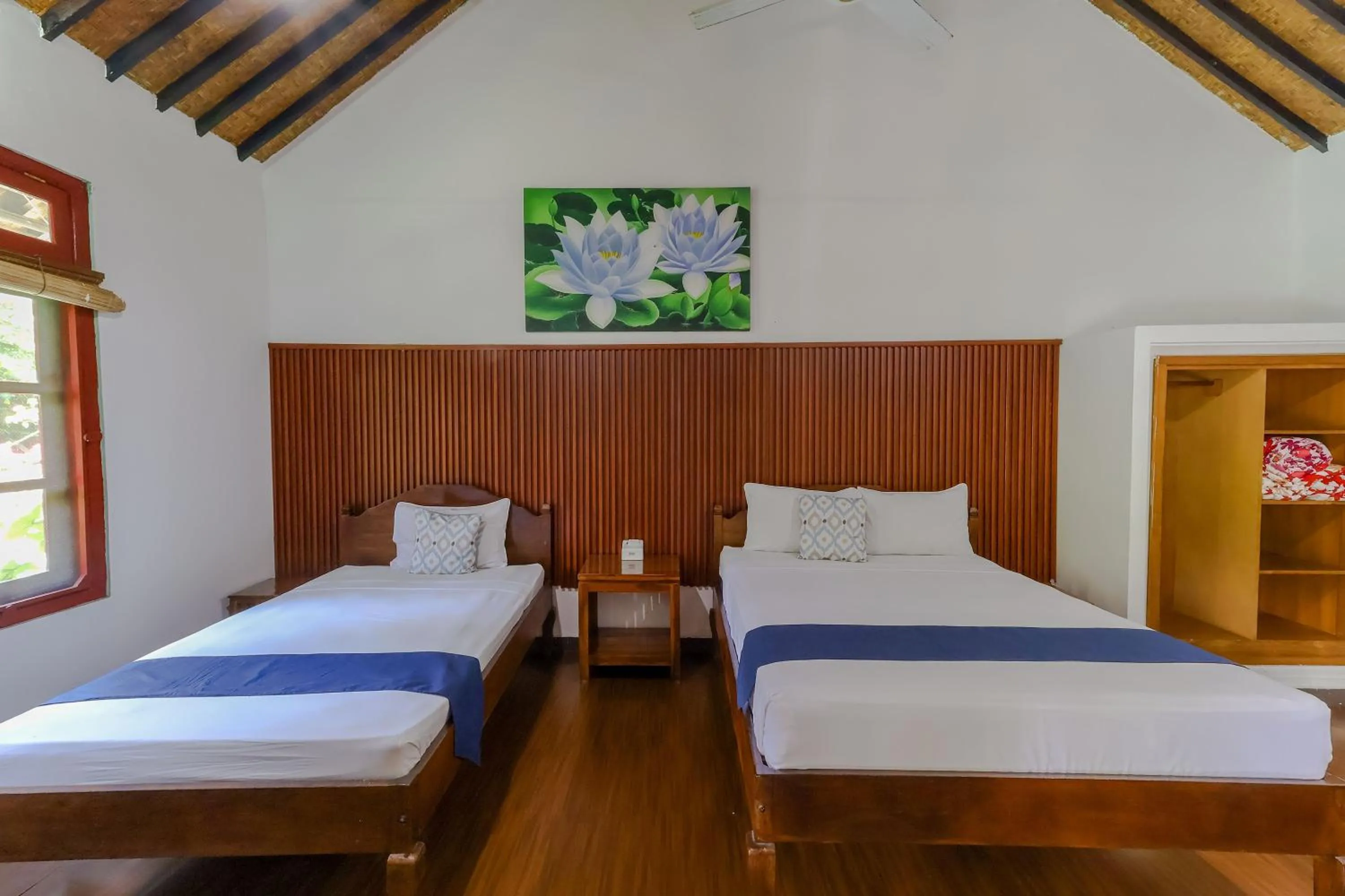 Bedroom, Bed in Taman Lituhayu Cottages Ubud