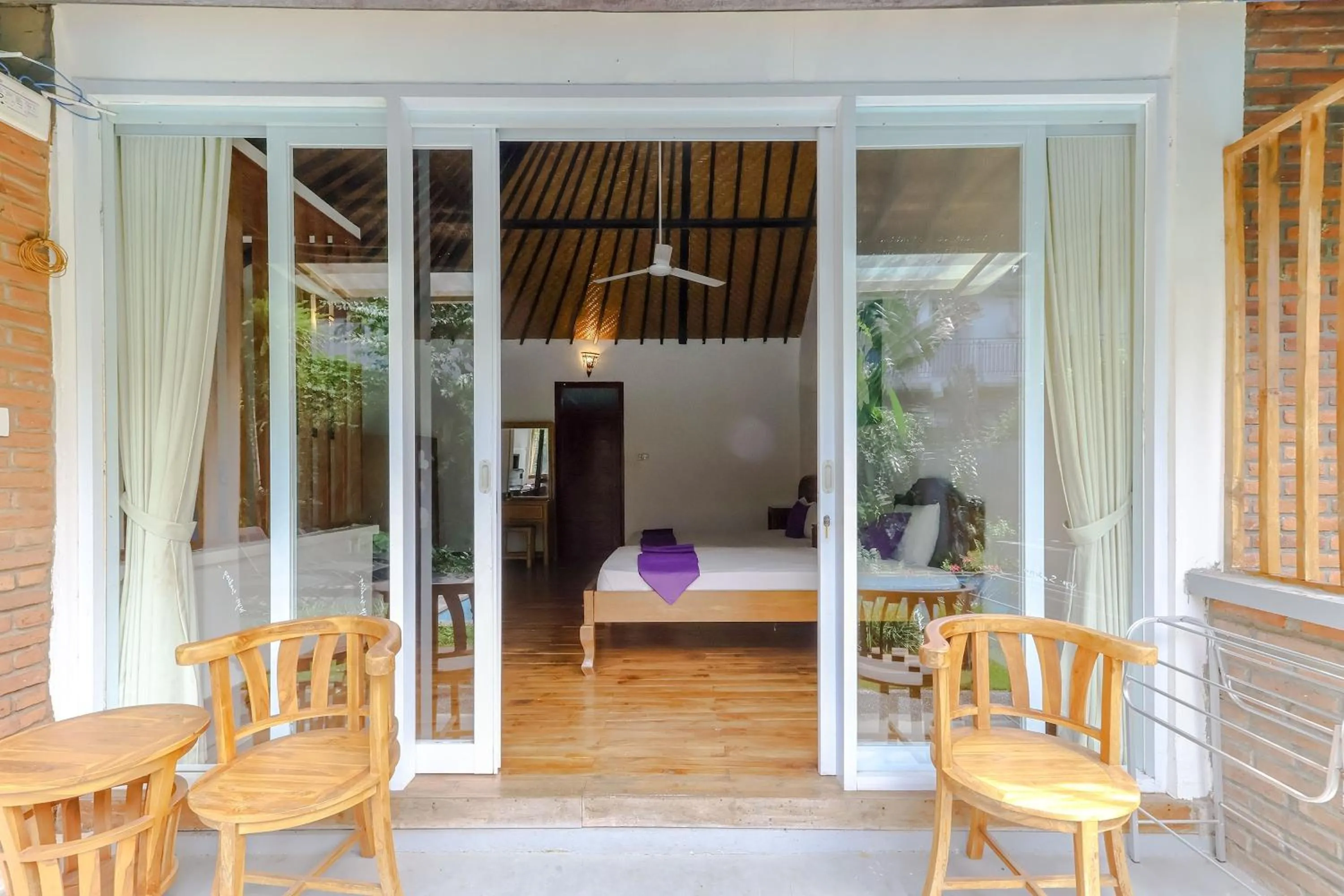 Bedroom in Taman Lituhayu Cottages Ubud