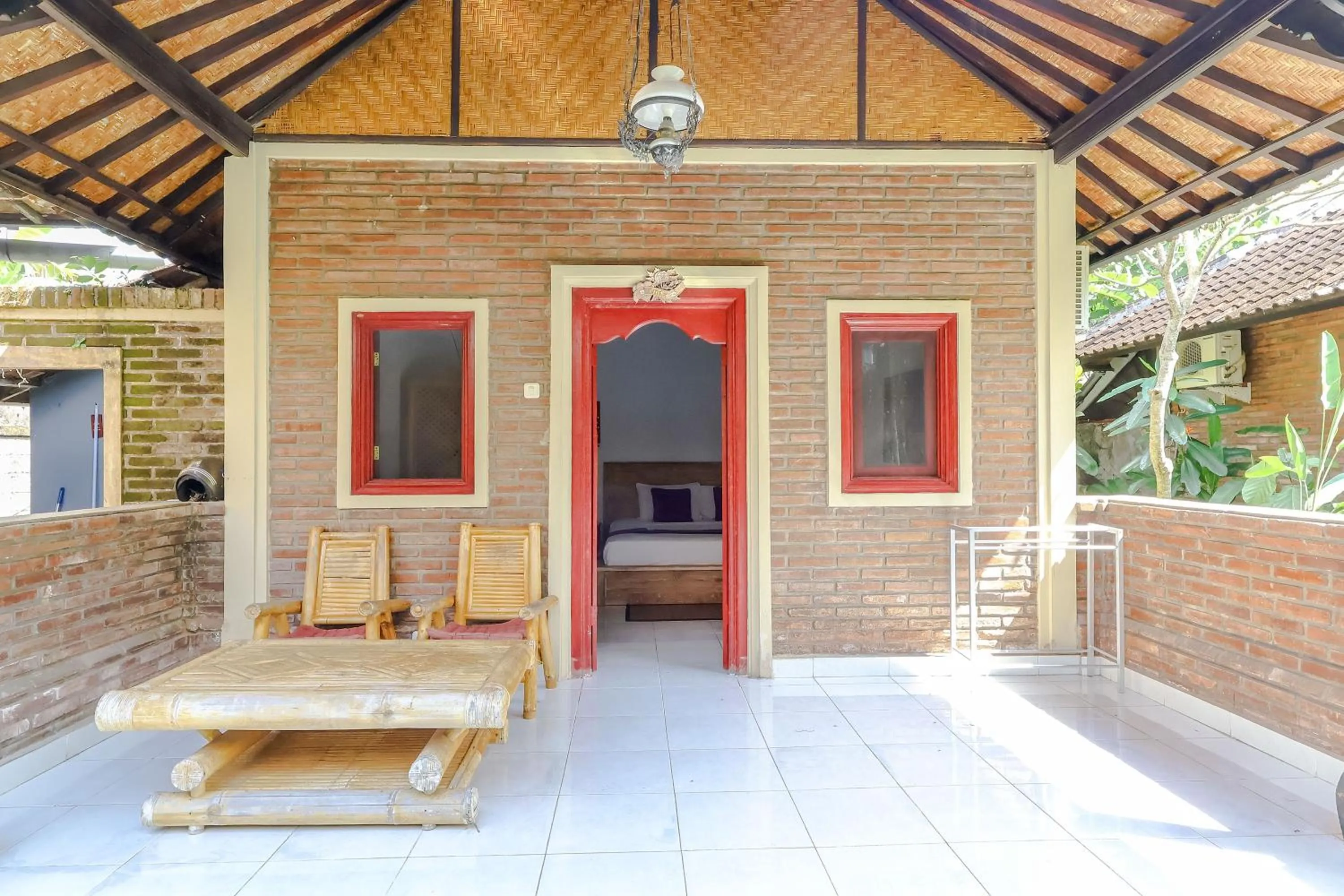 Patio in Taman Lituhayu Cottages Ubud