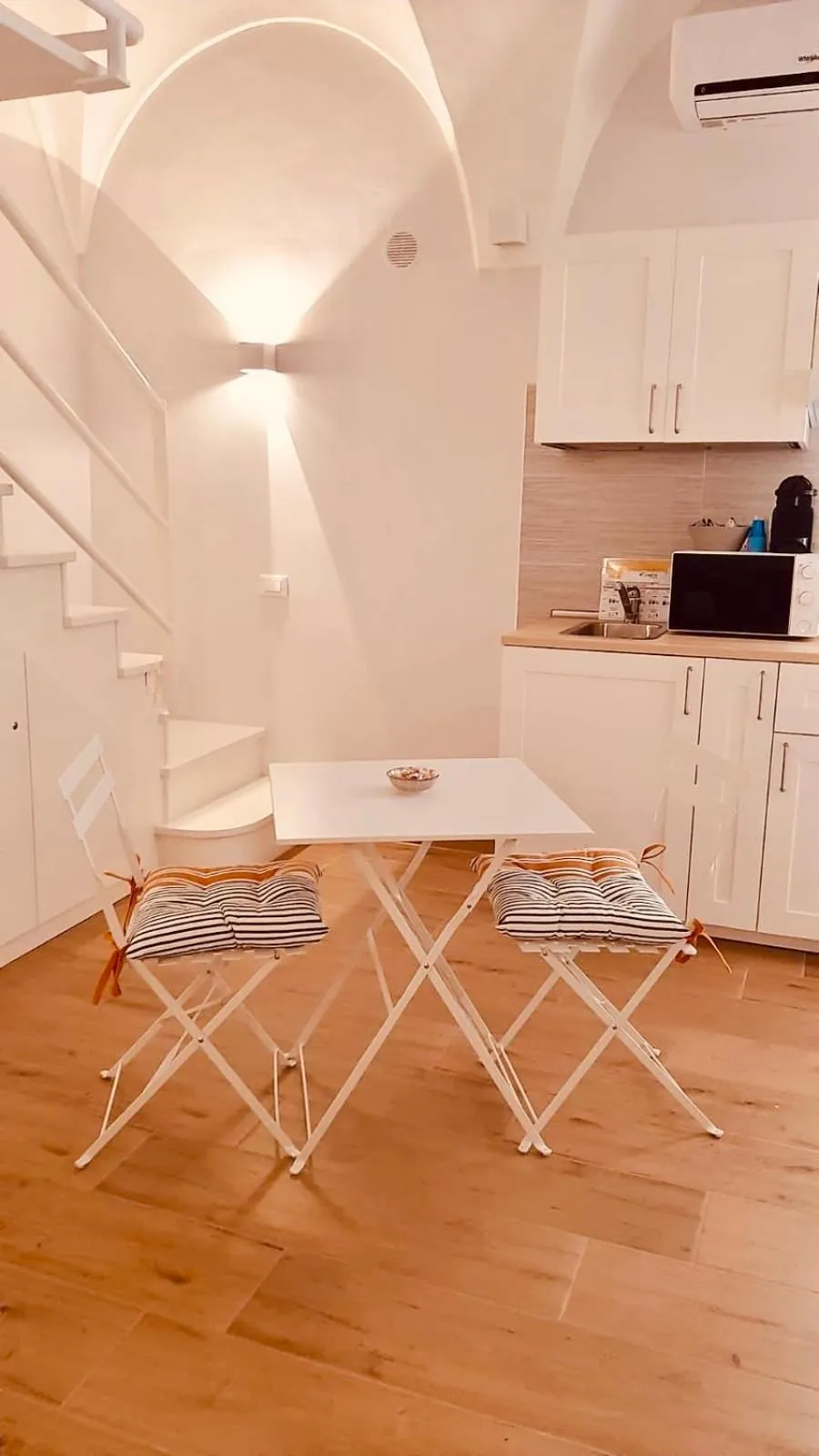 Kitchen or kitchenette in Mare all'Arco Casa Vacanze