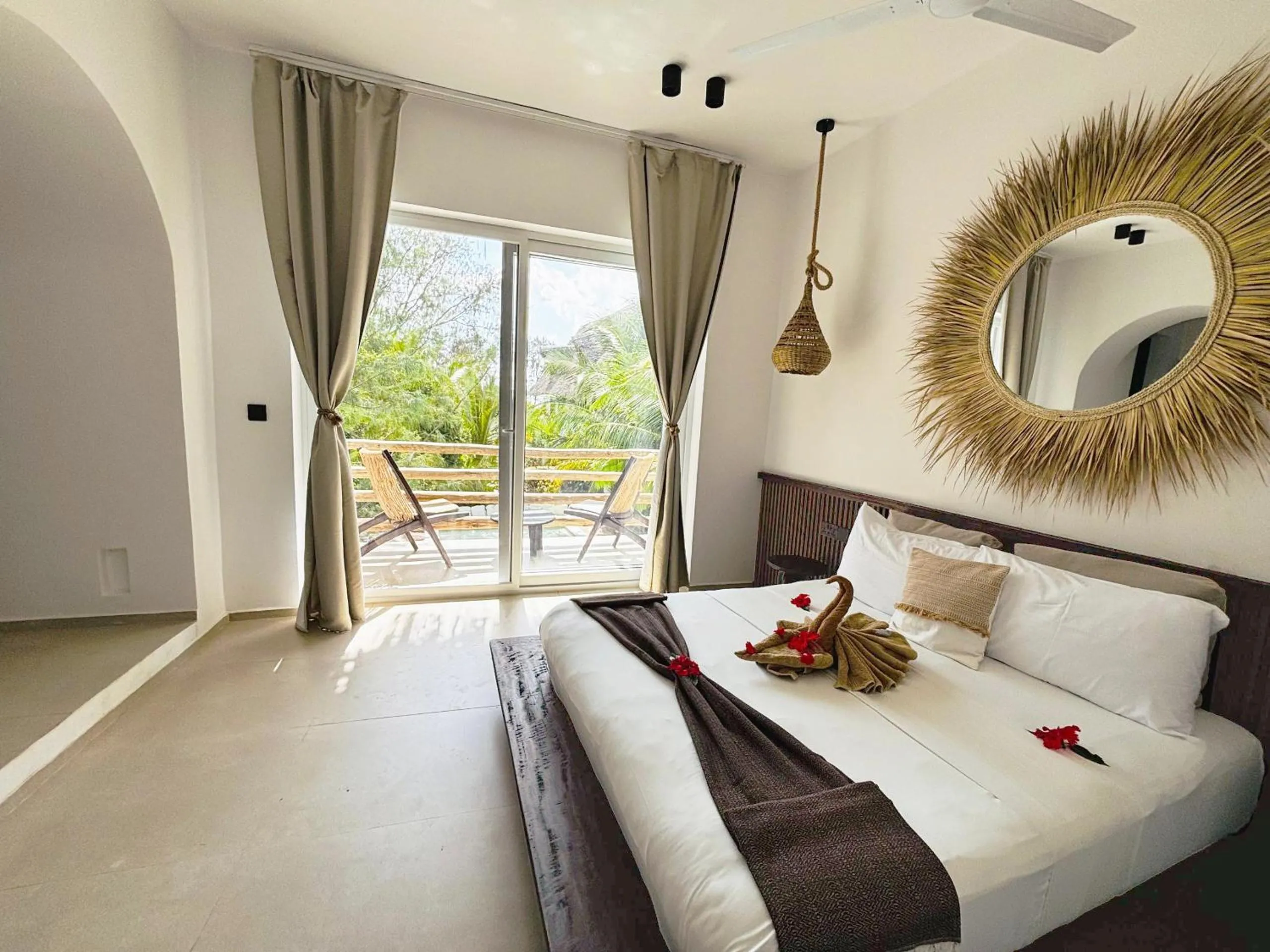 Bed in Kuwa Zanzibar