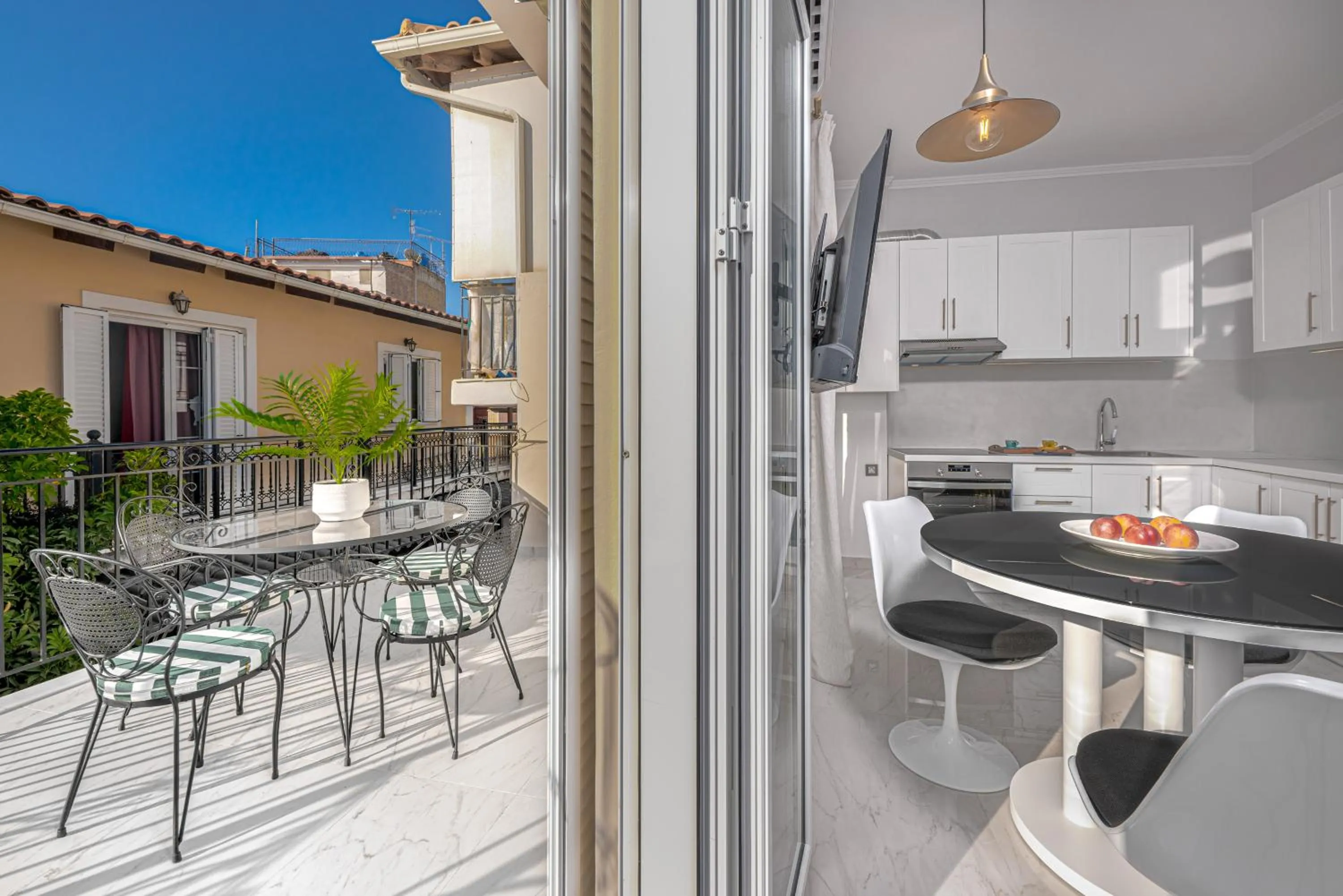 Balcony/Terrace in La Casa Di Luce