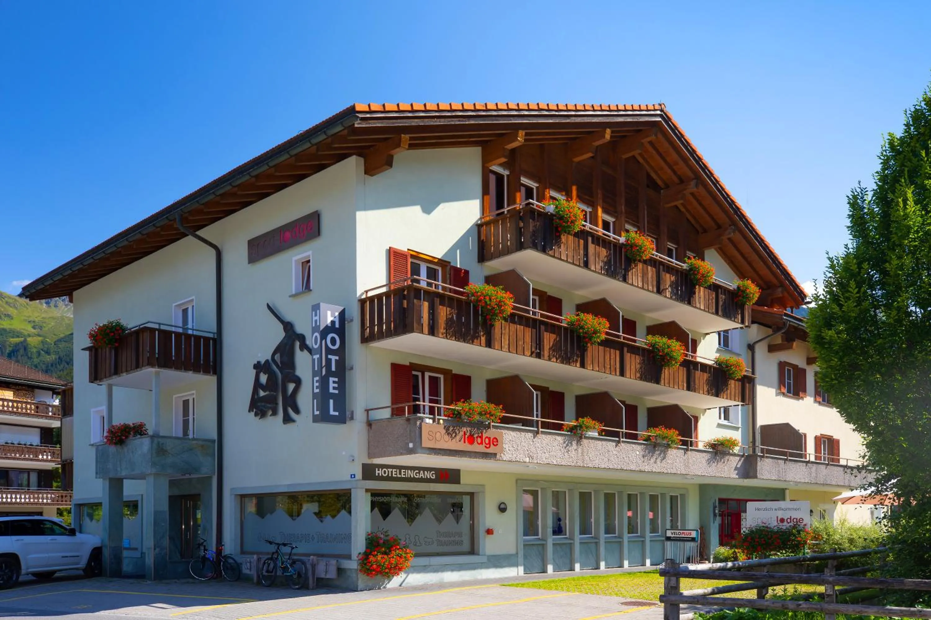 Property building in Sport-Lodge Klosters
