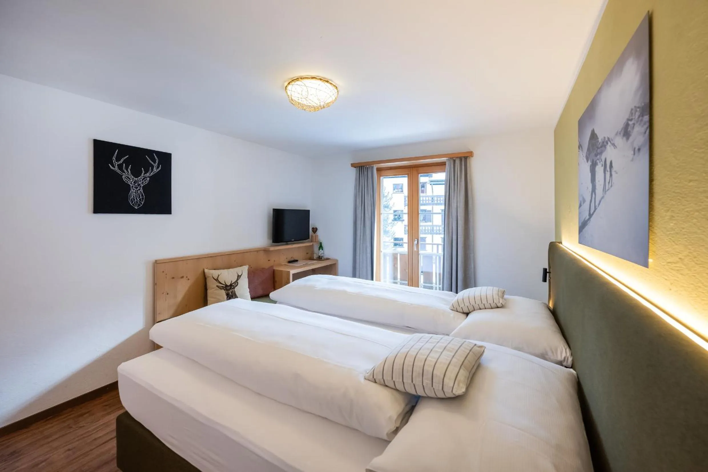 Bedroom, Bed in Sport-Lodge Klosters