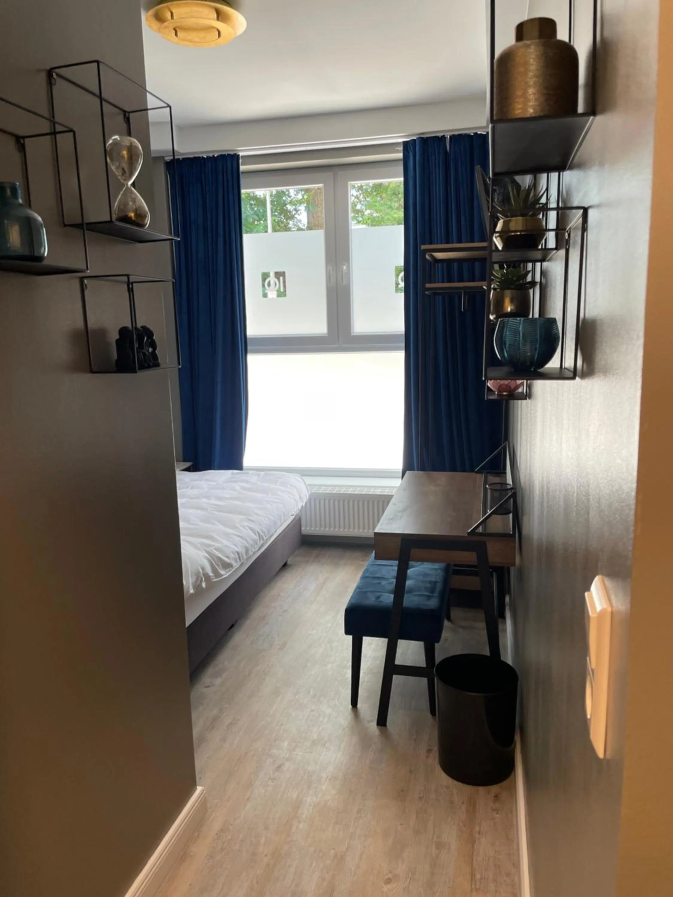 Bed in IQ Hotel Hannover