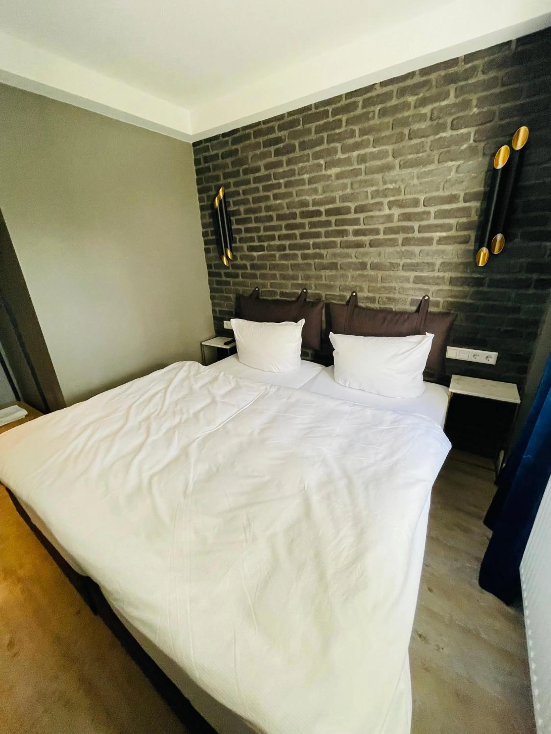 Bed in IQ Hotel Hannover