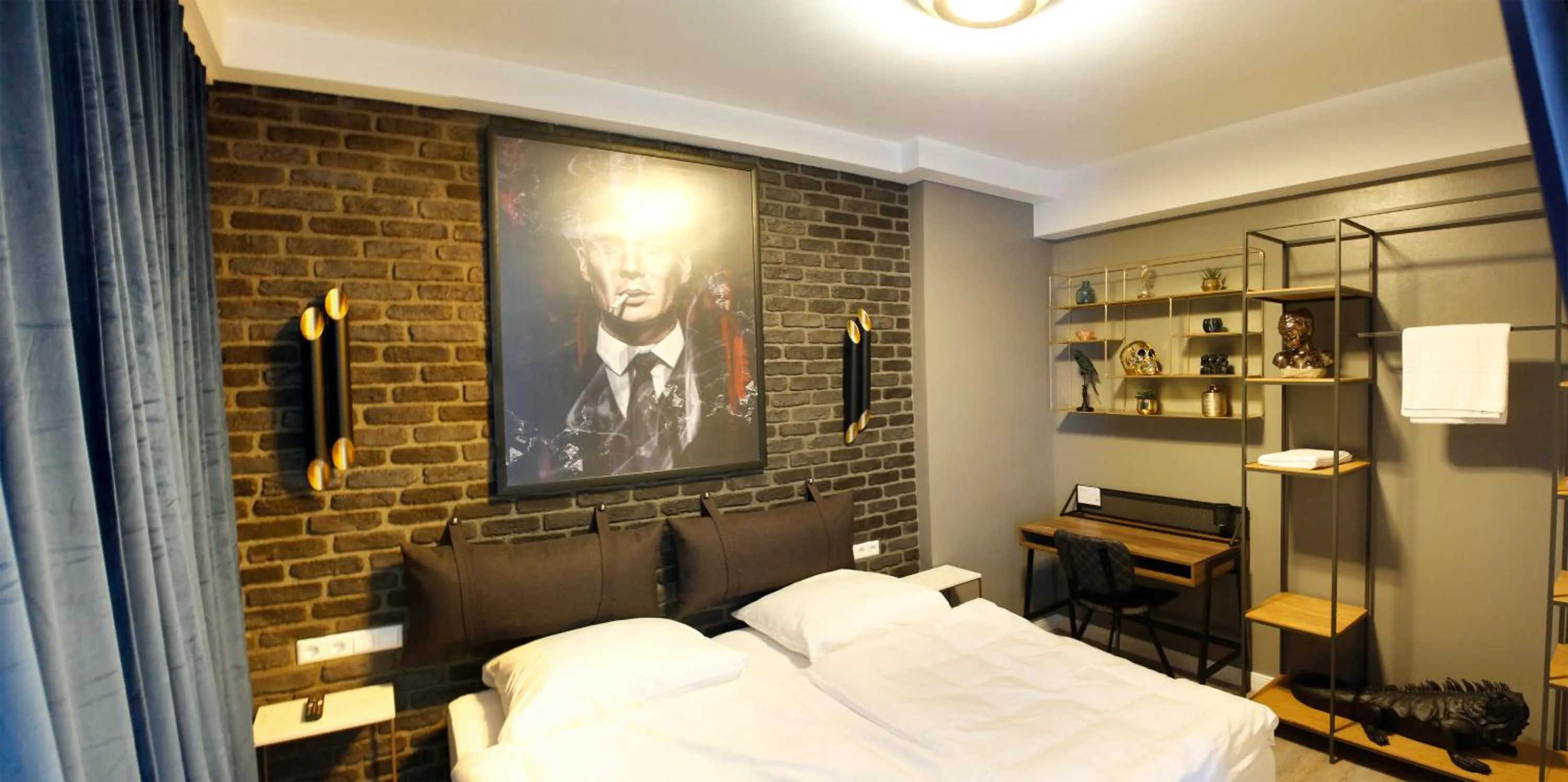 Bed in IQ Hotel Hannover