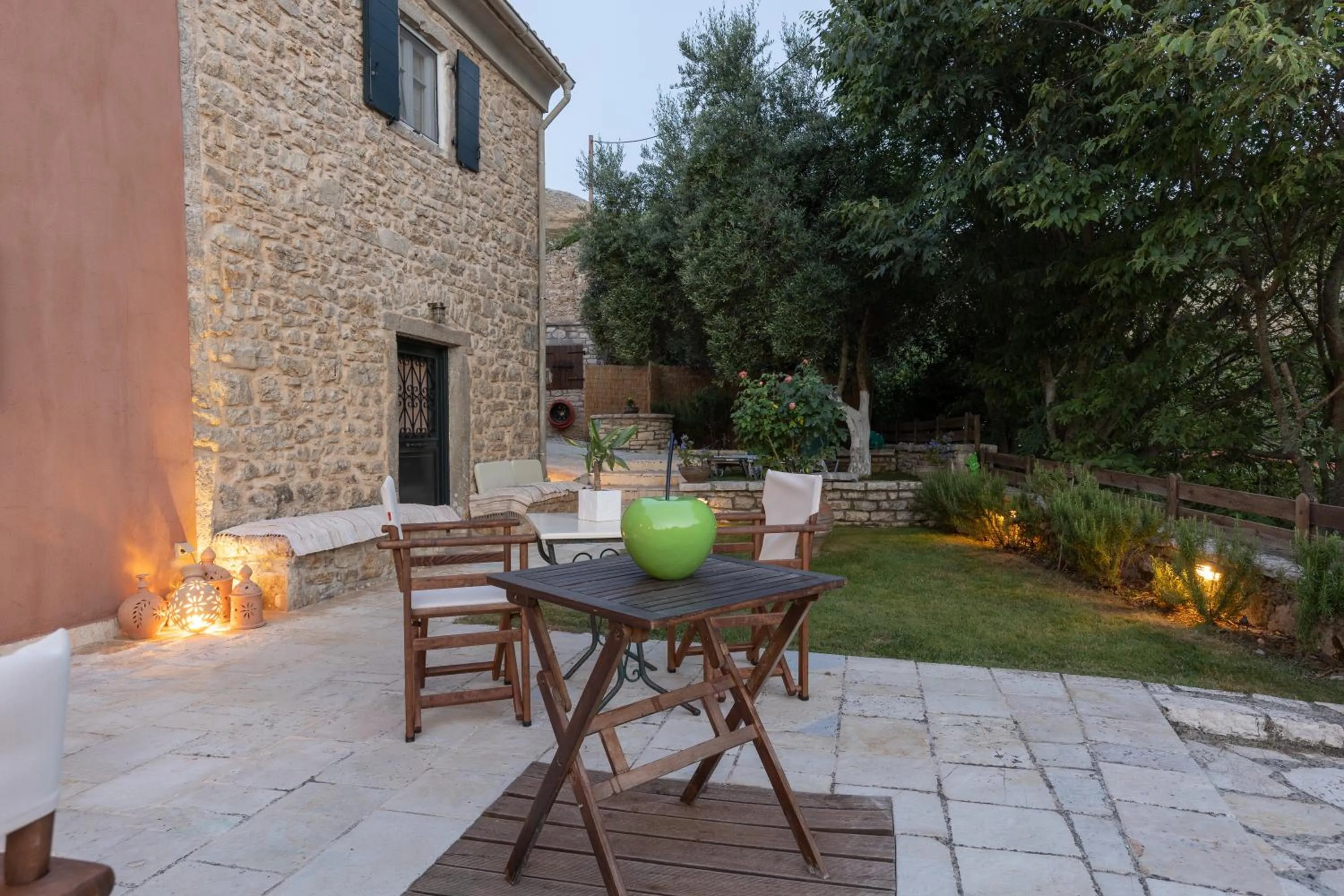 Patio in The Merchants House