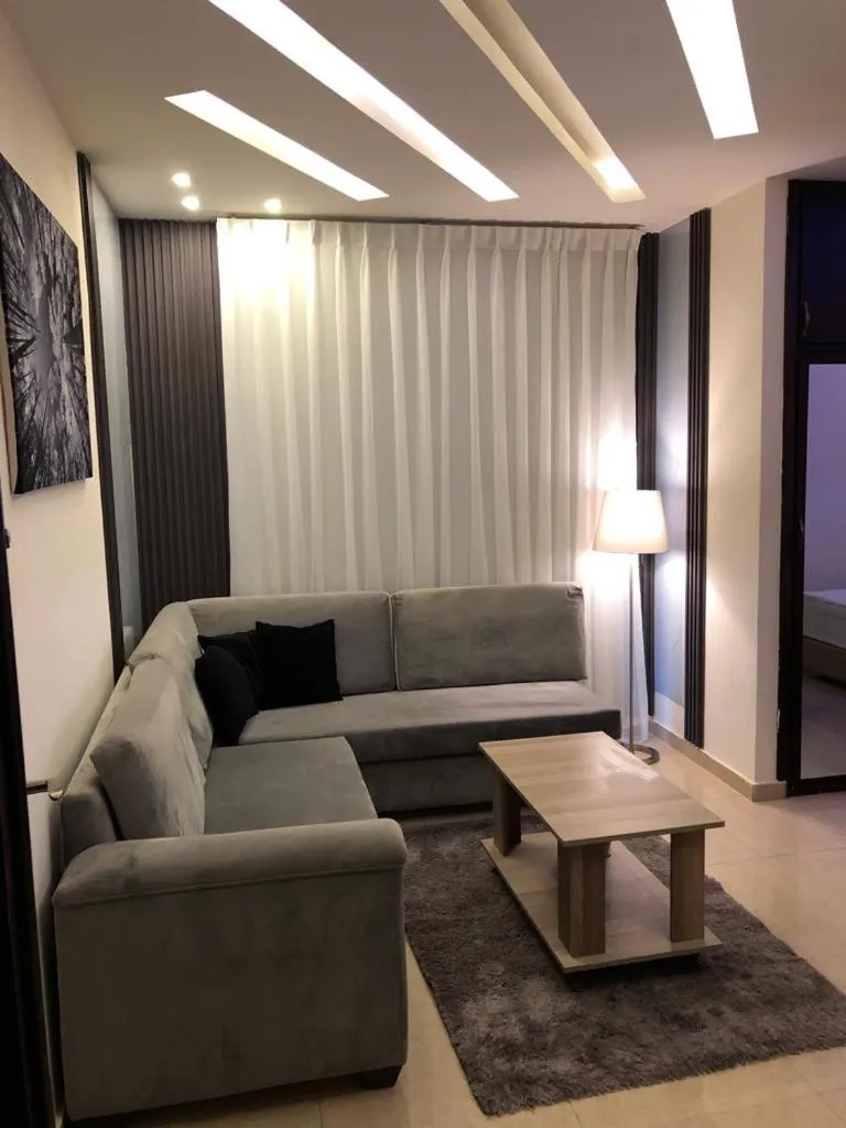 Living room in AlQimah Hotel Apartments