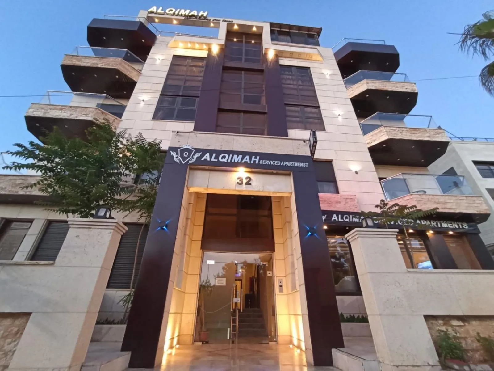 Property building in AlQimah Hotel Apartments