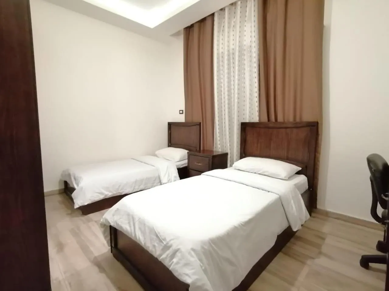 Bedroom, Bed in AlQimah Hotel Apartments
