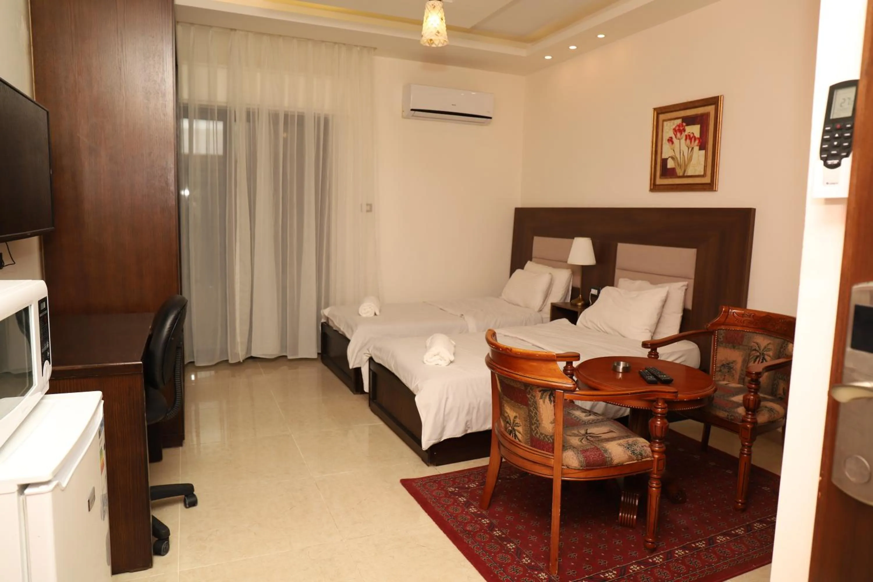 Photo of the whole room, Bed in AlQimah Hotel Apartments