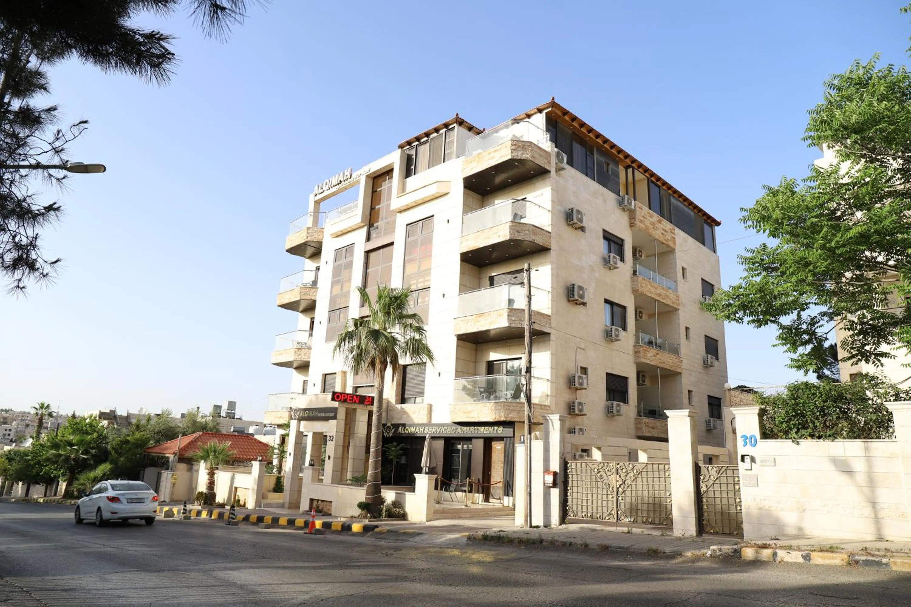 Property building in AlQimah Hotel Apartments