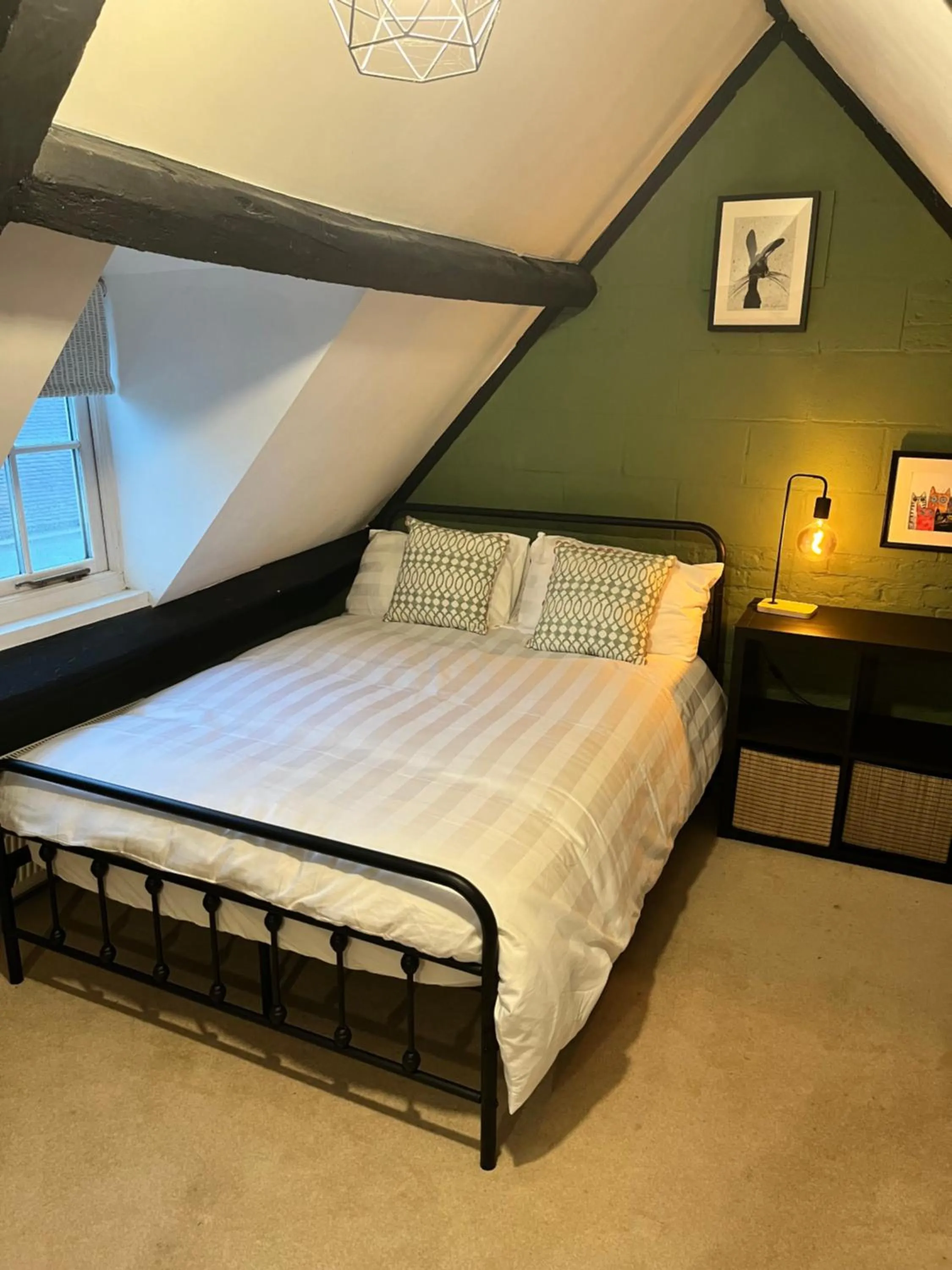 Bed in Heathcote House