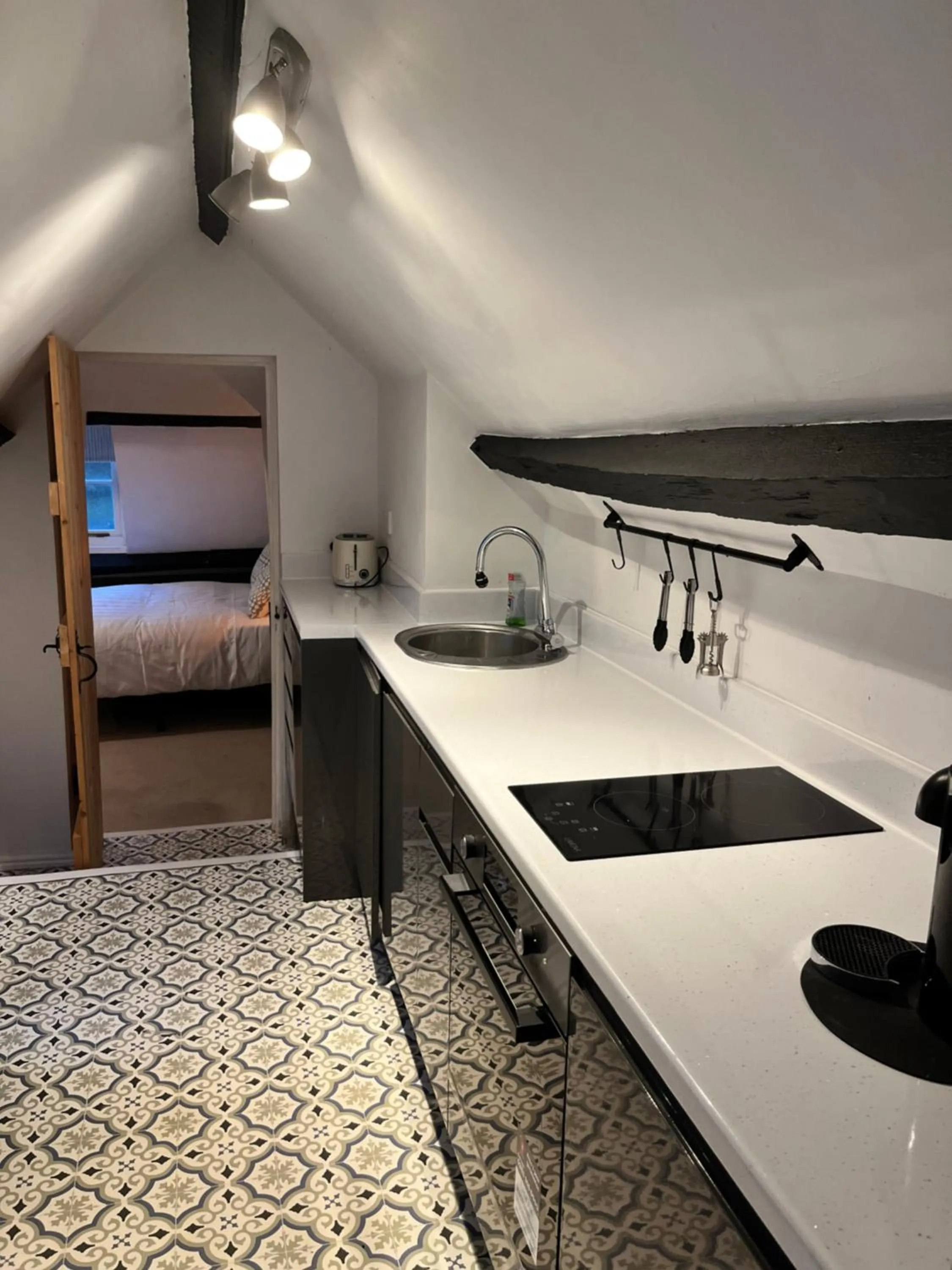 Bed in Heathcote House