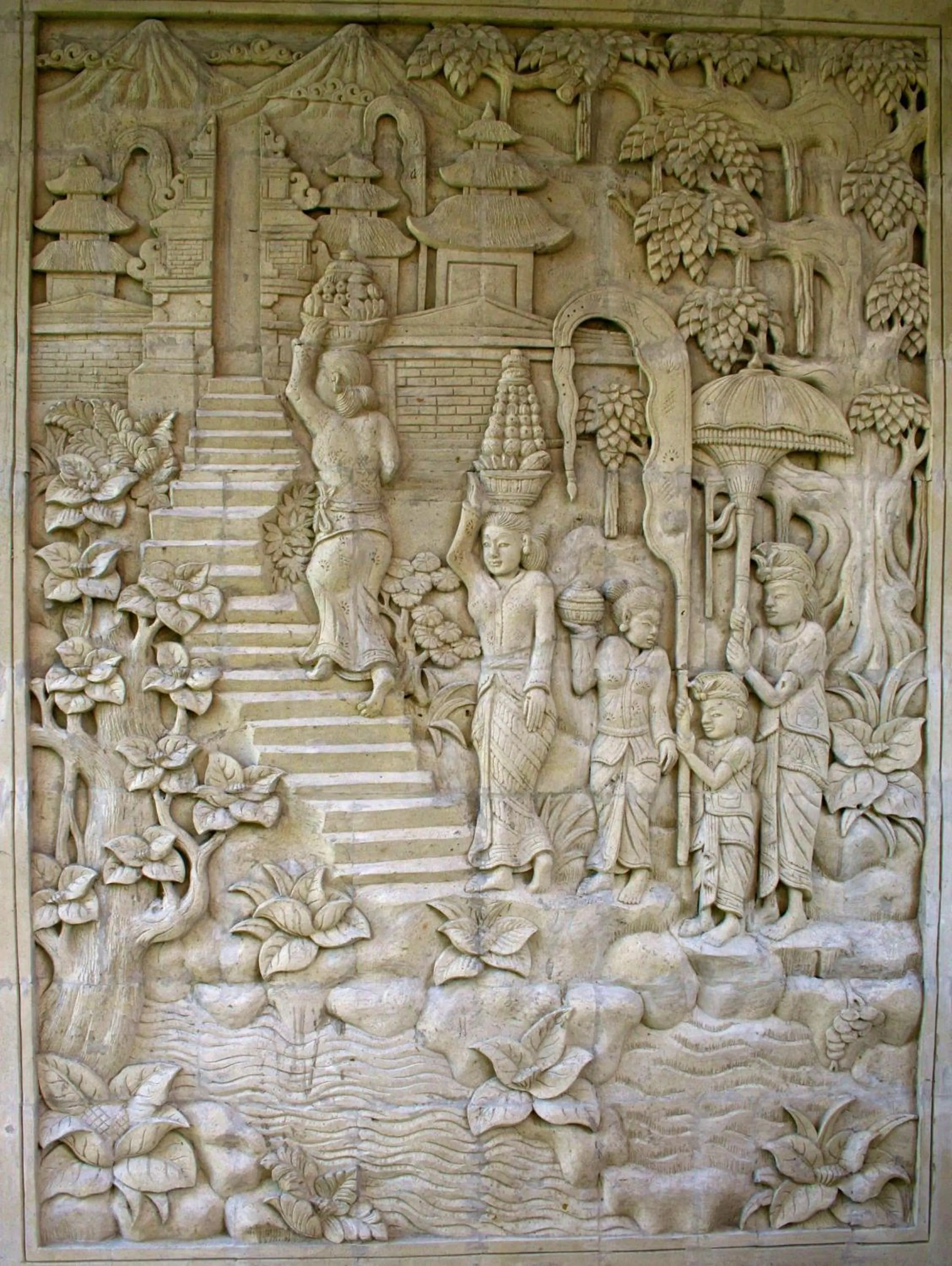 Decorative detail in Villa Chinta 1