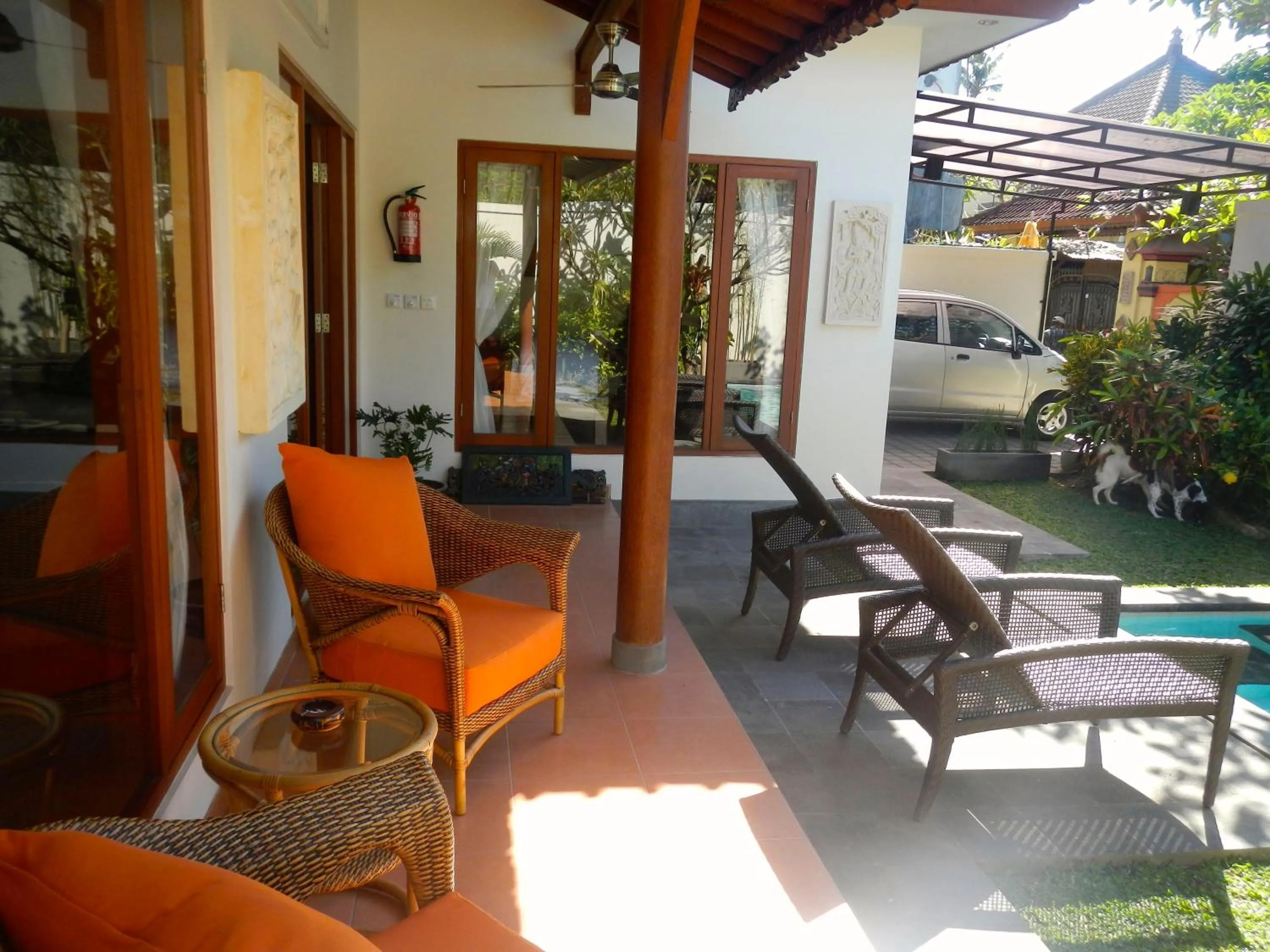 Patio in Villa Chinta 1