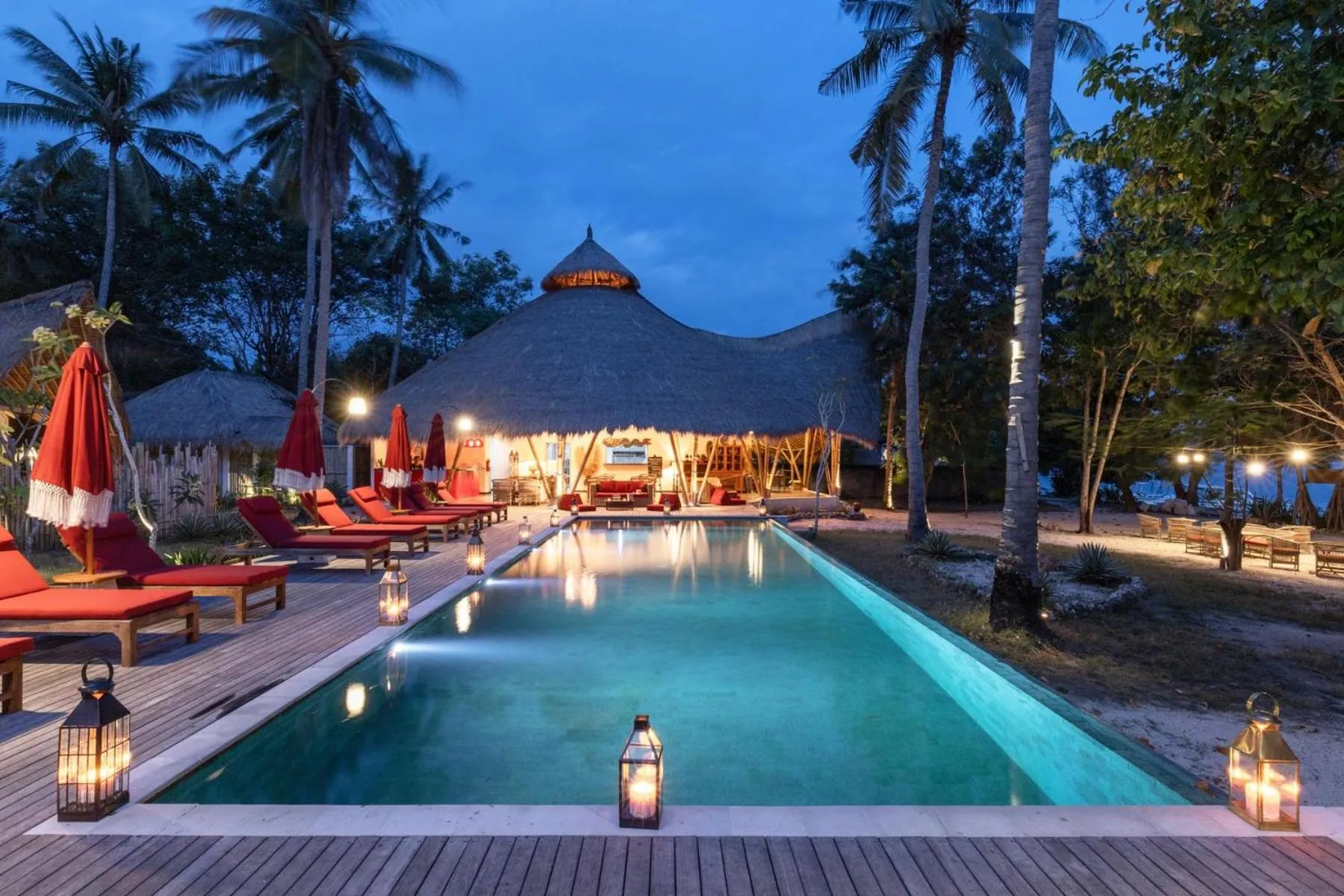 Restaurant/places to eat in Amahelia Luxury Resort & Restaurant - Gili Asahan