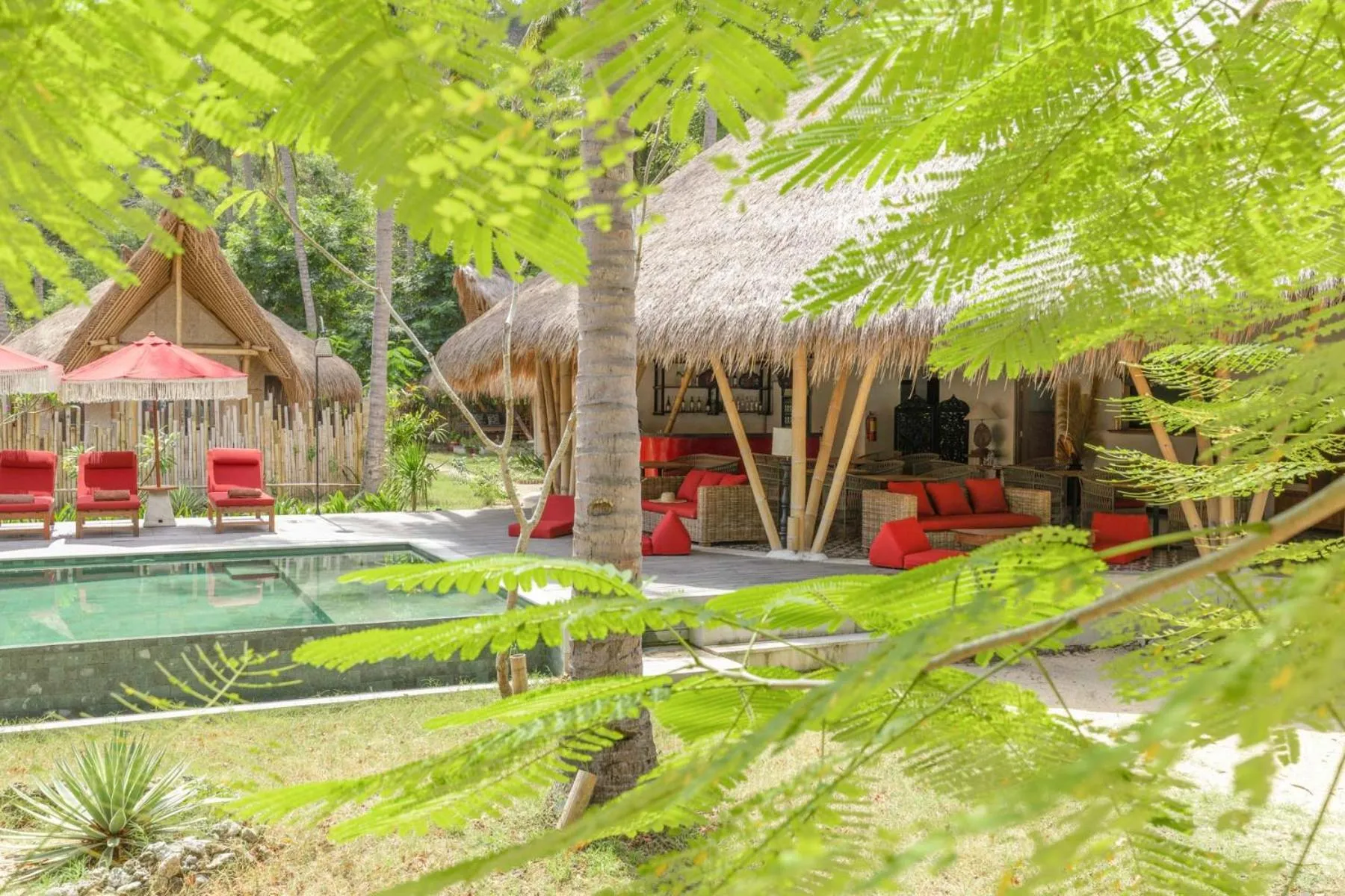 Garden in Amahelia Luxury Resort & Restaurant - Gili Asahan