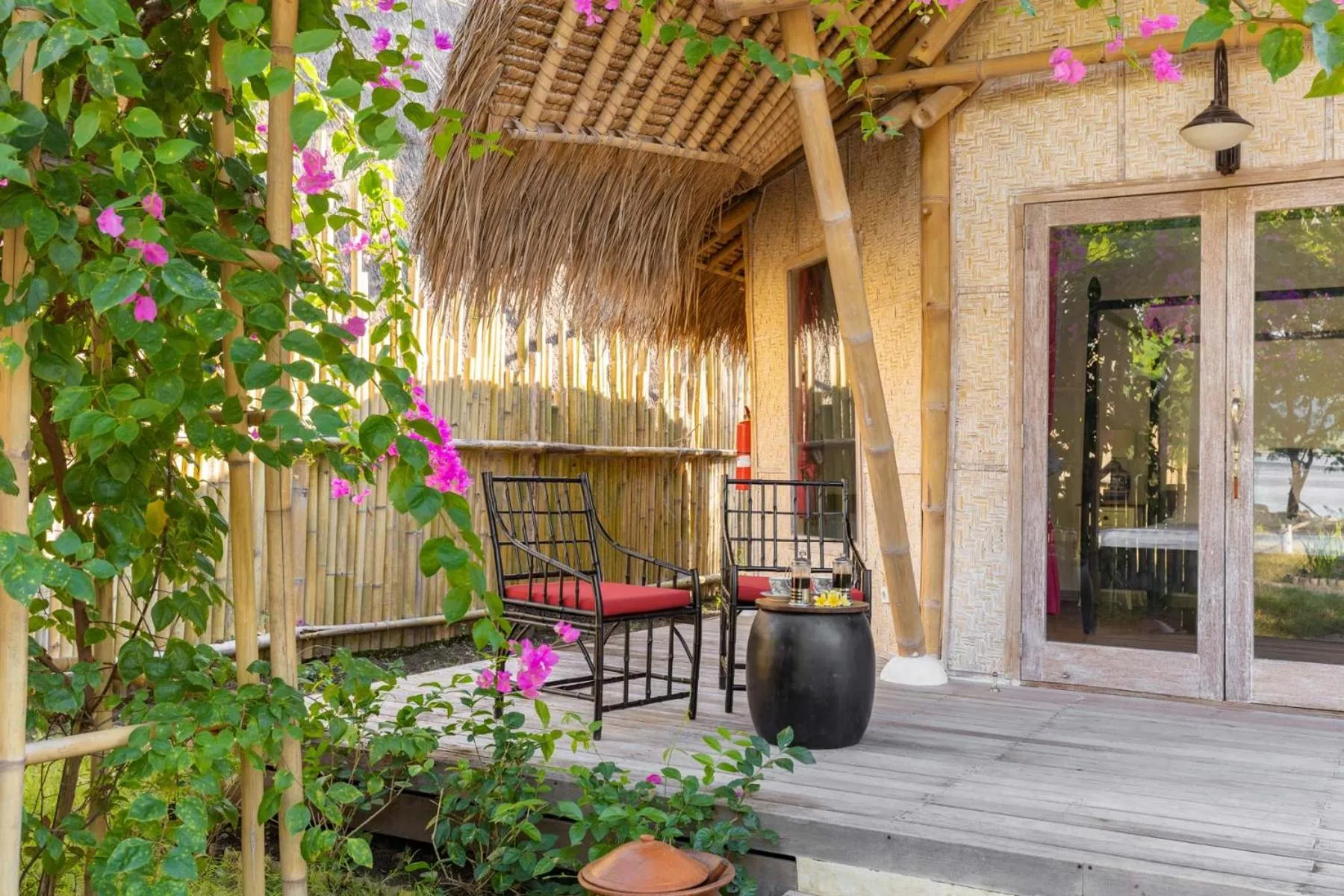 Patio in Amahelia Luxury Resort & Restaurant - Gili Asahan