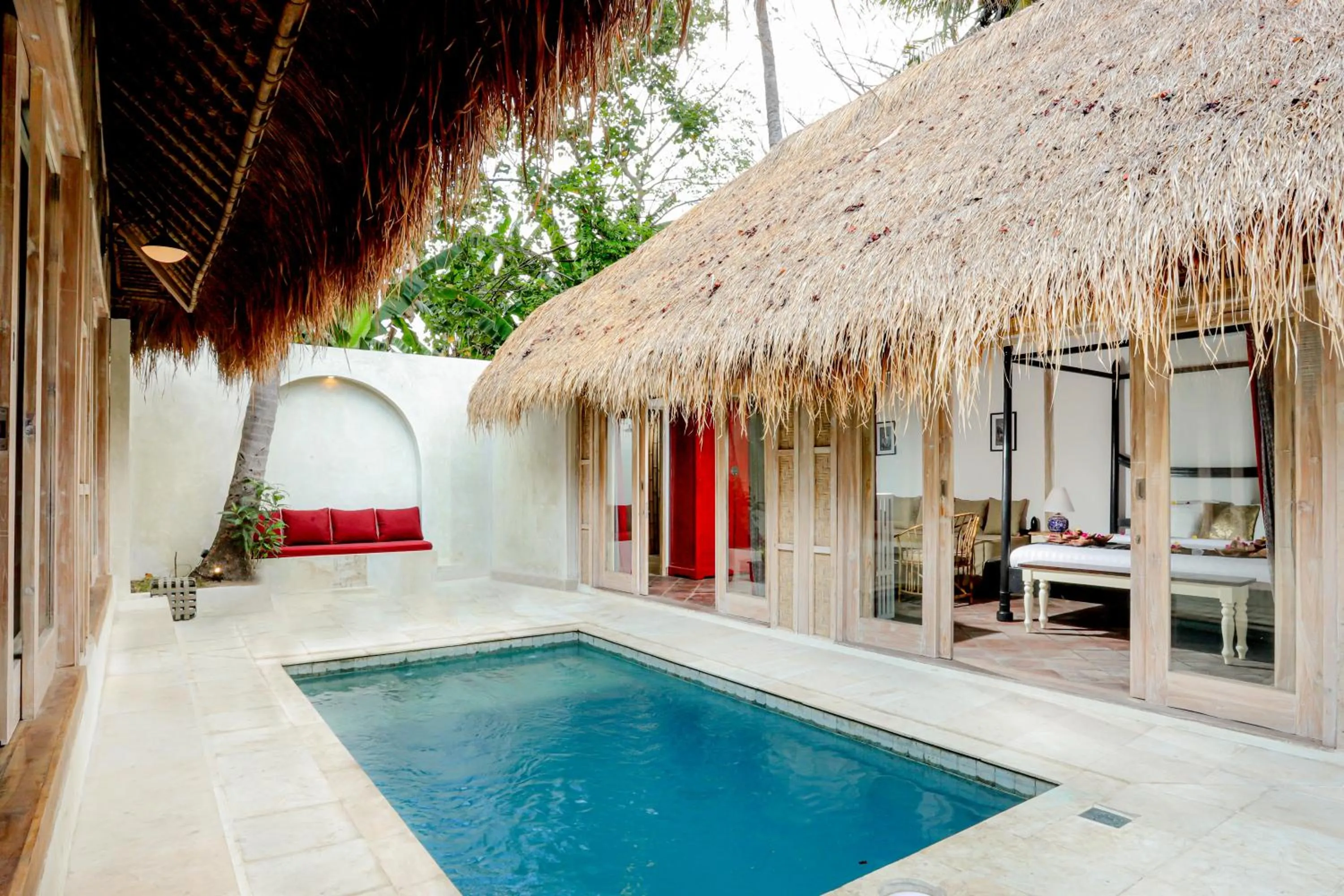 Patio in Amahelia Luxury Resort & Restaurant - Gili Asahan