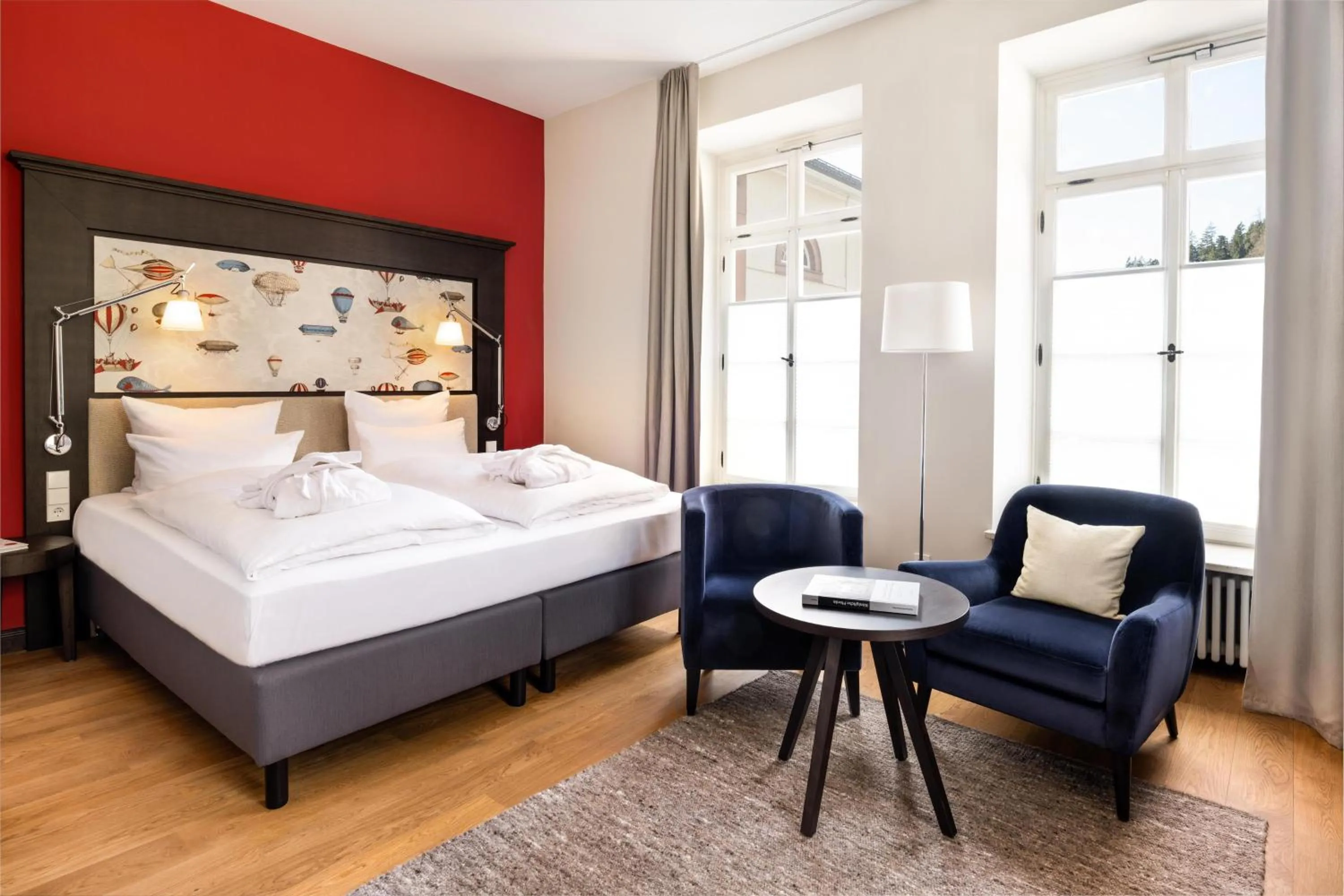 Bedroom, Bed in Hotel Therme Bad Teinach