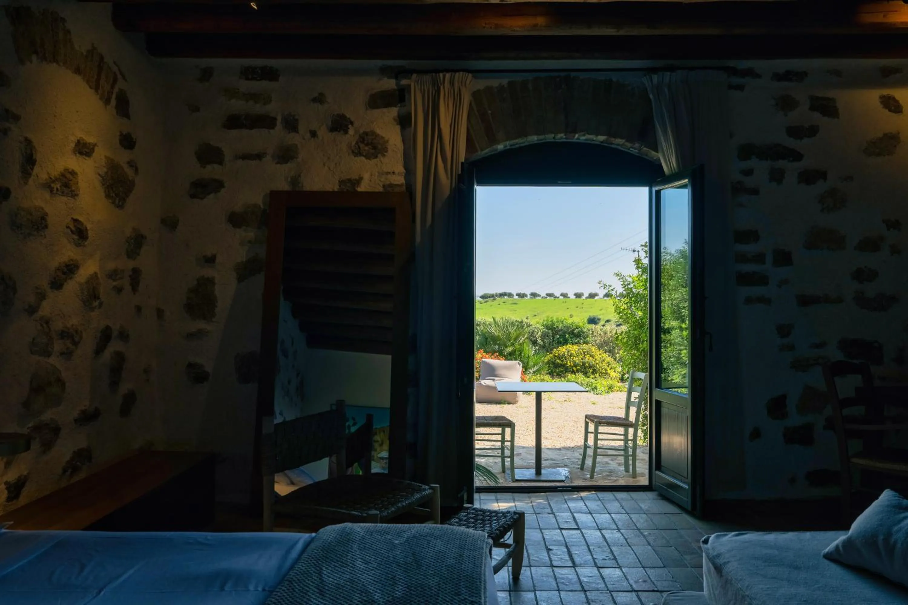View (from property/room), Bed in Borgo delle Pietre