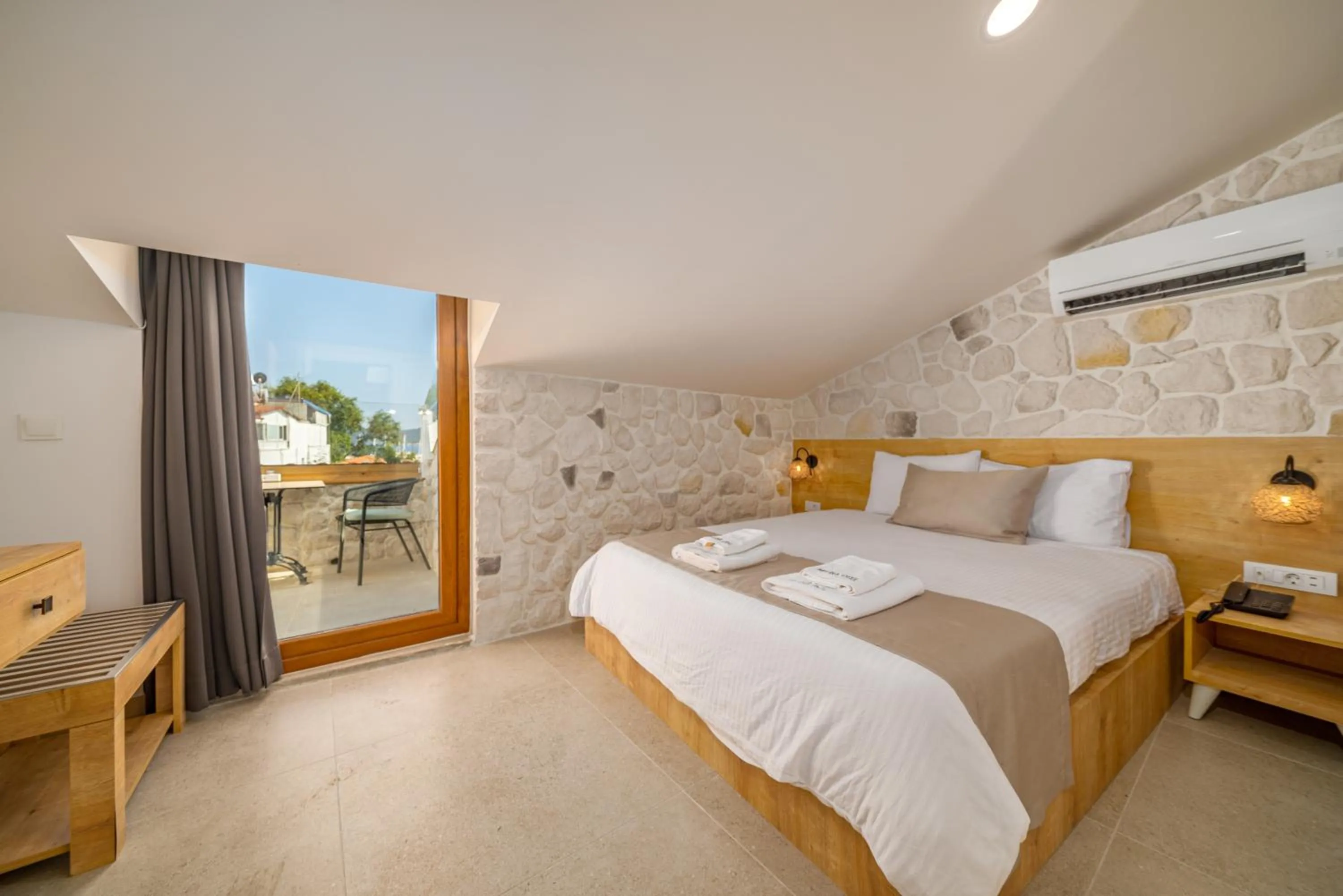 Bed in Melisa Boutique Hotel & Spa