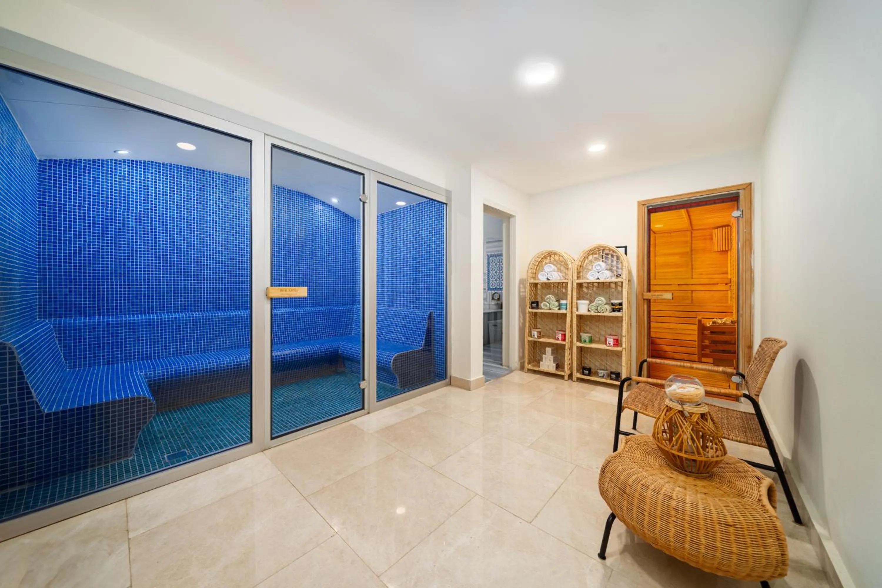 Steam room in Melisa Boutique Hotel & Spa