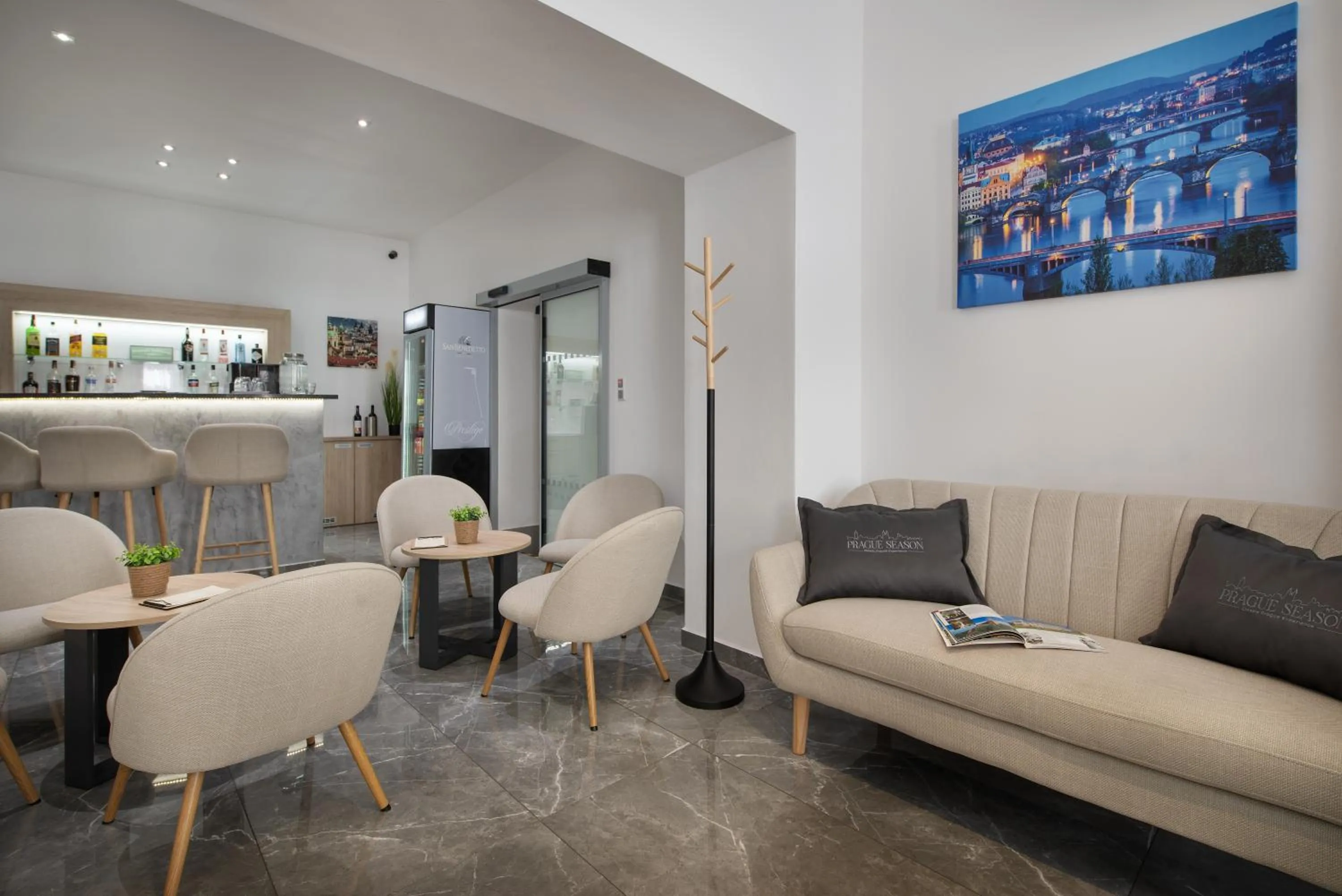 Lobby or reception in Prague Season Hotel