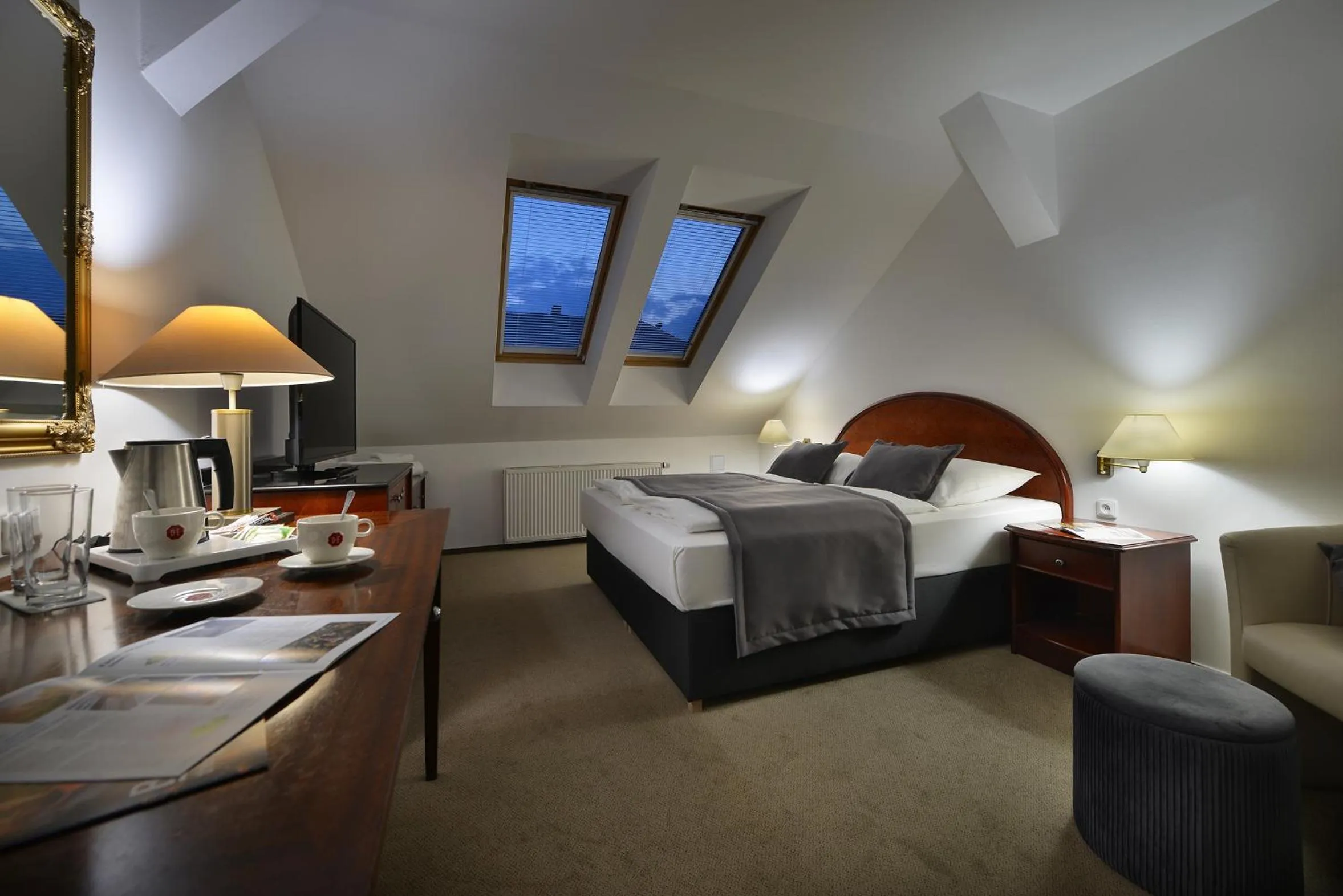 Bedroom, Bed in Prague Season Hotel