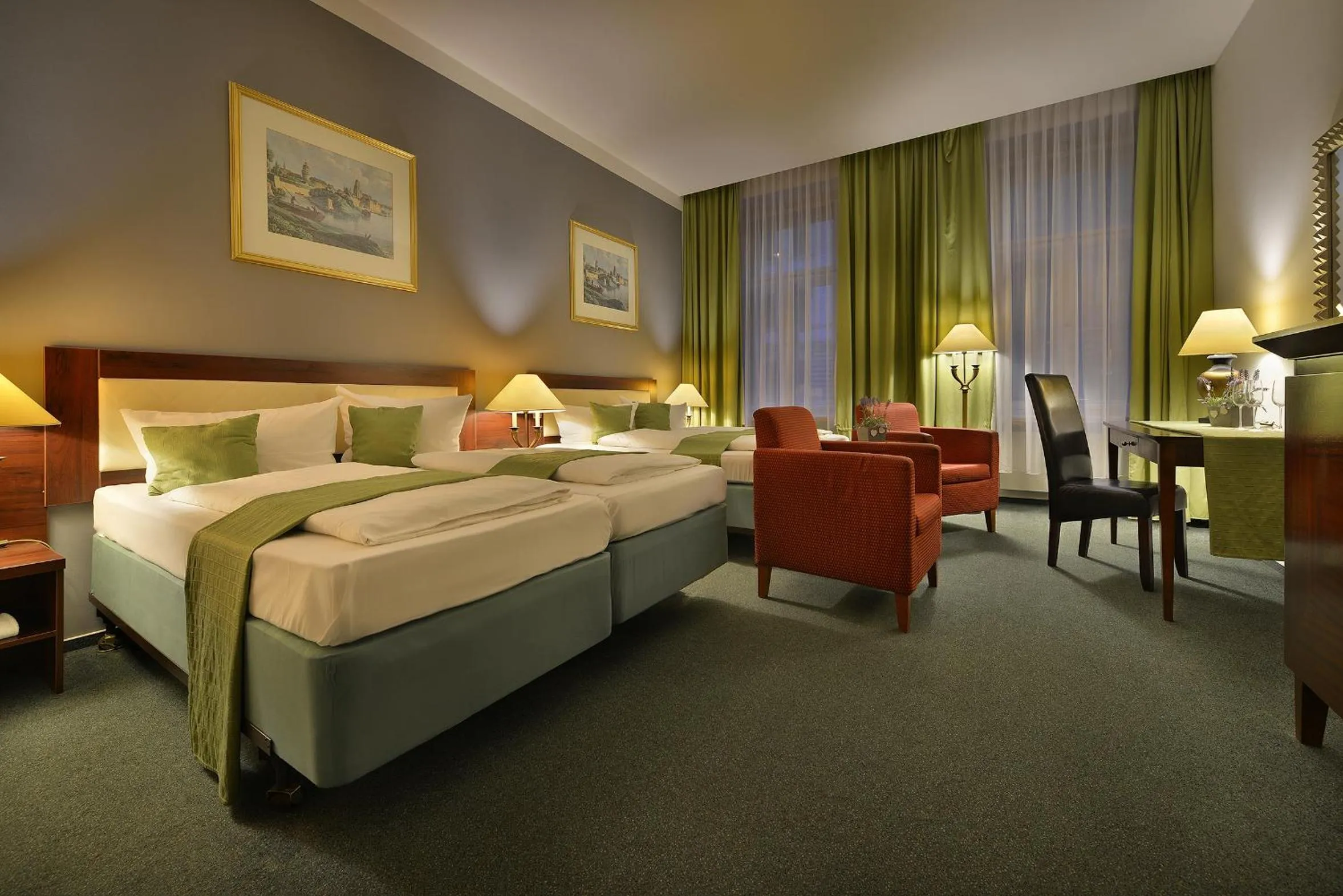 Bedroom, Bed in Prague Season Hotel