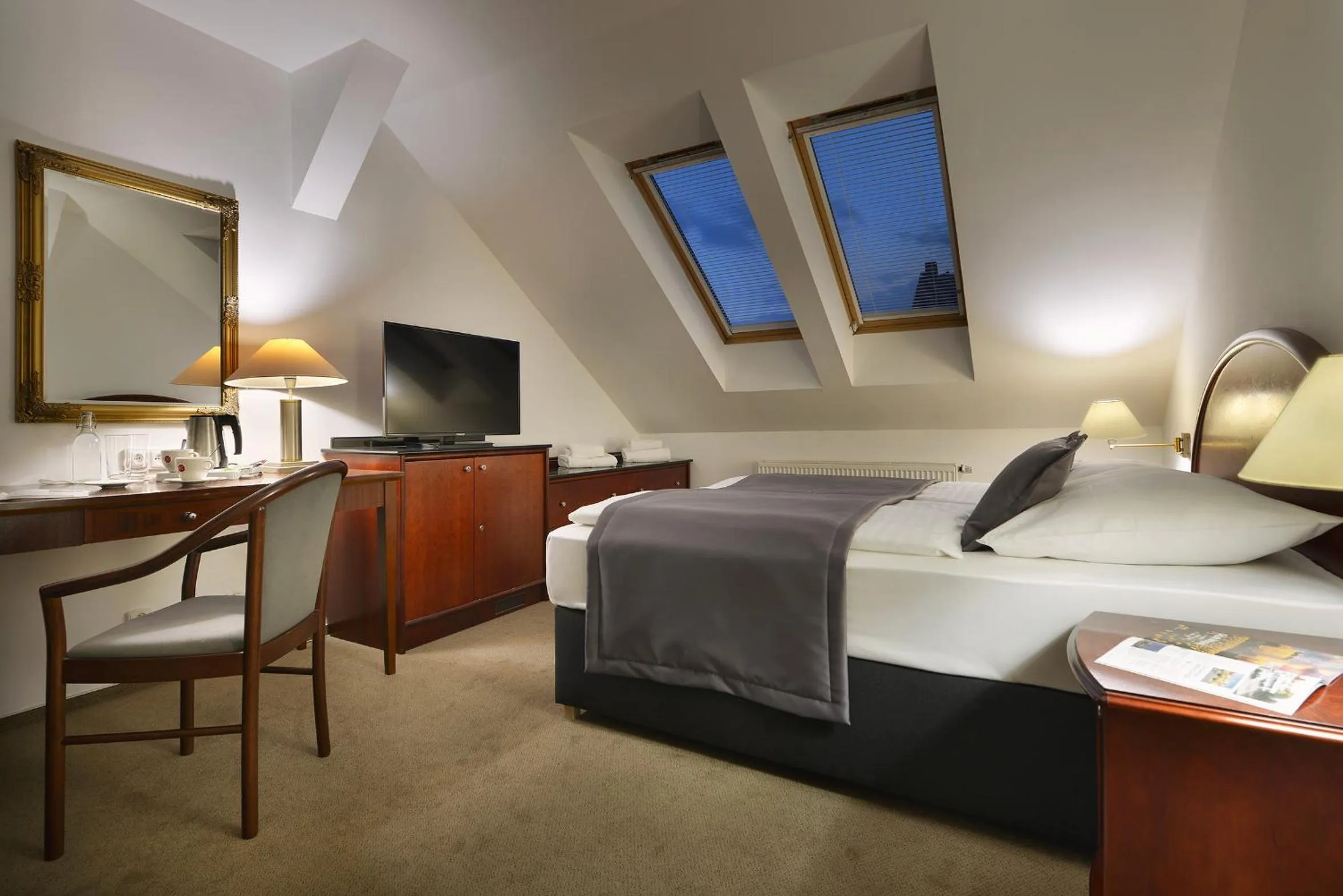 Bedroom, Bed in Prague Season Hotel