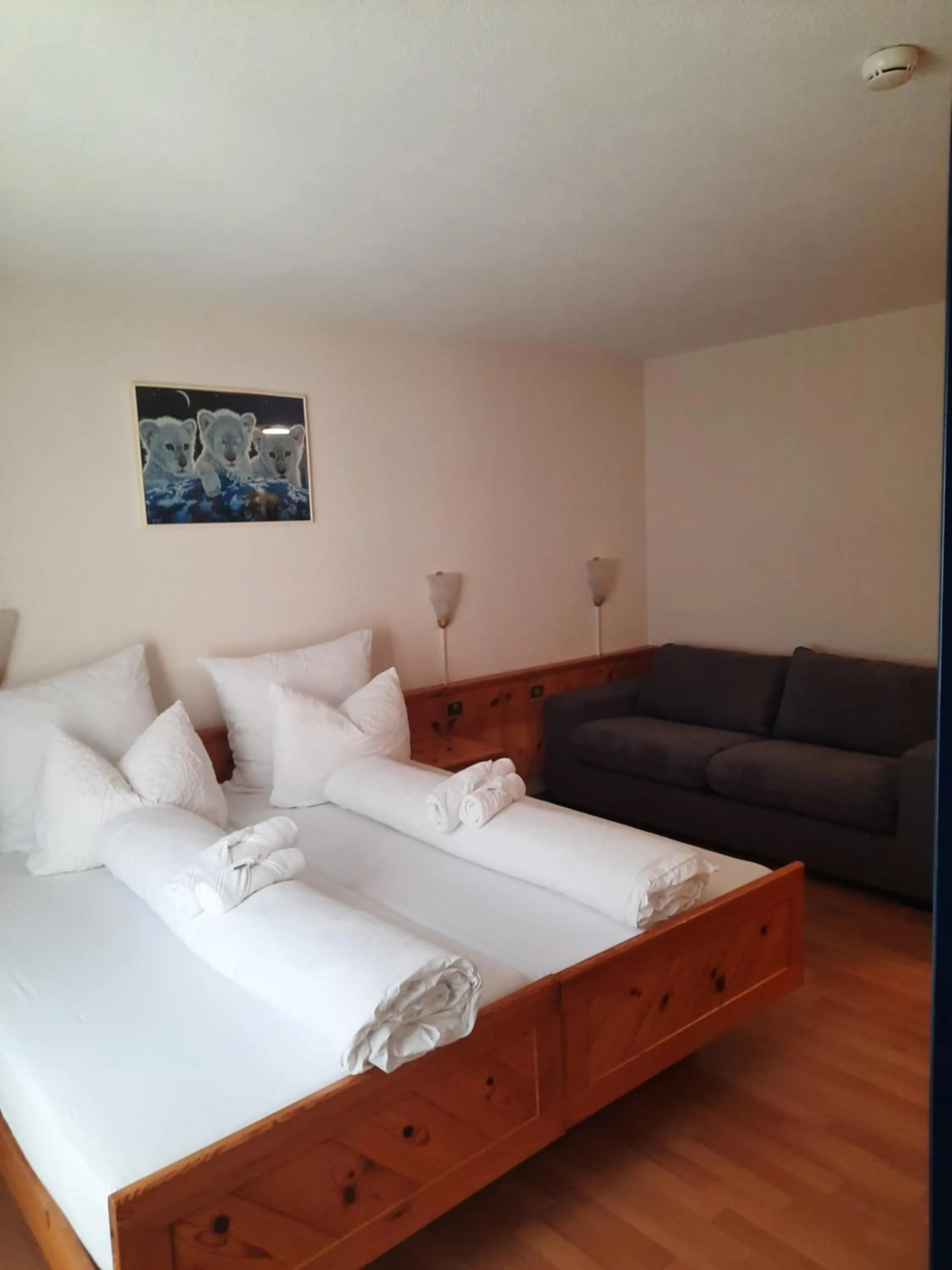 Bedroom, Bed in Hotel Schiffahrt