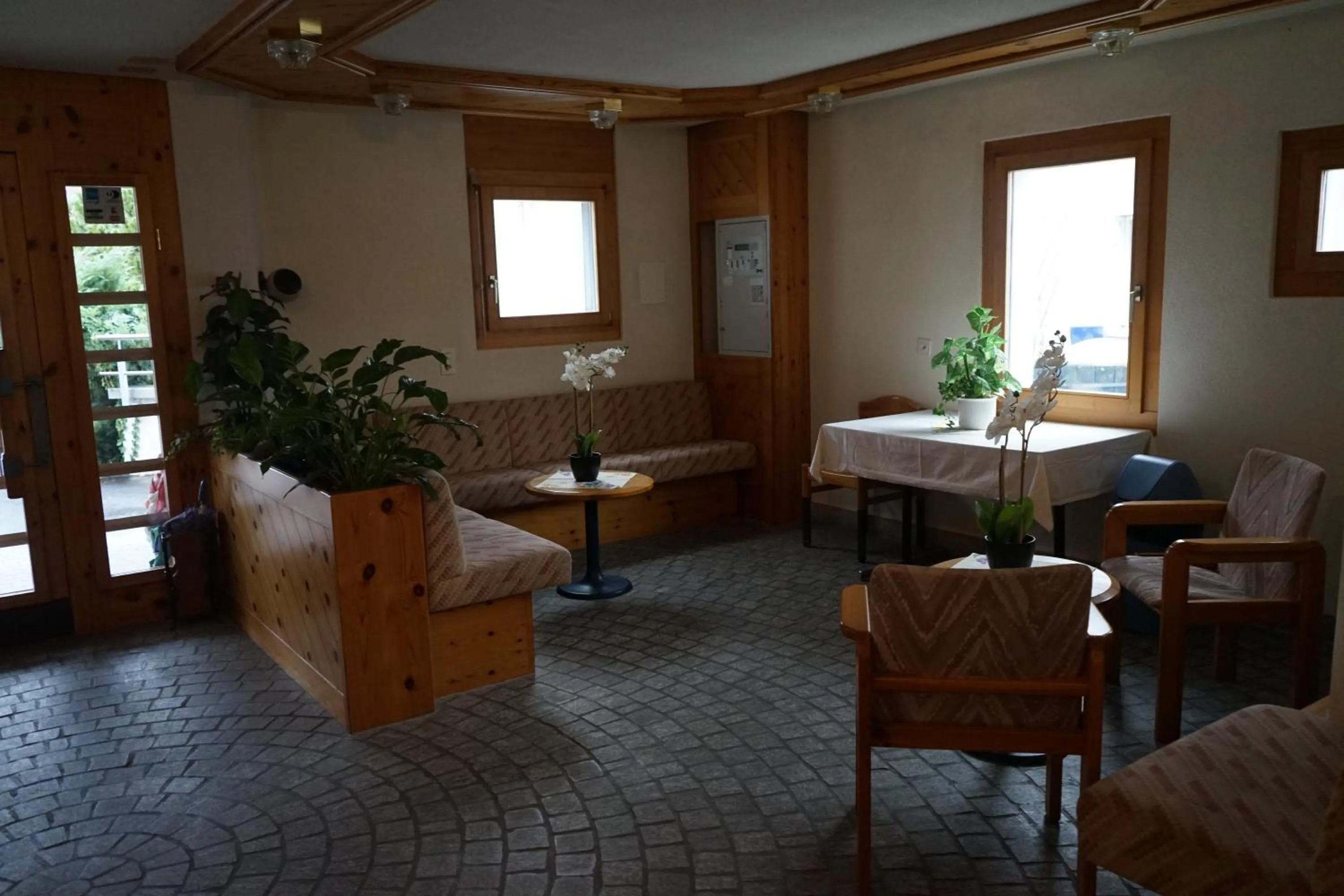 Lobby or reception in Hotel Schiffahrt