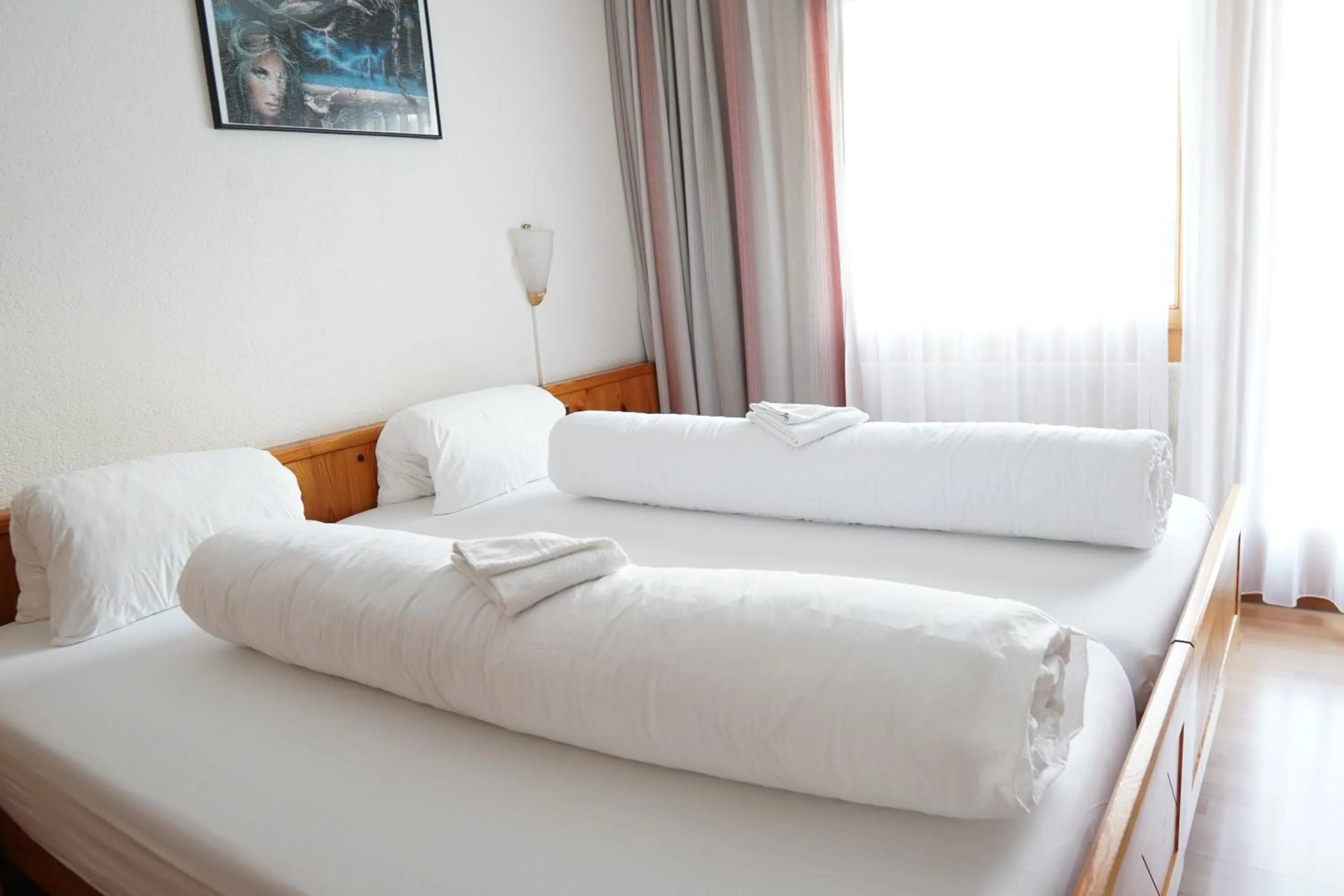 Bedroom, Bed in Hotel Schiffahrt