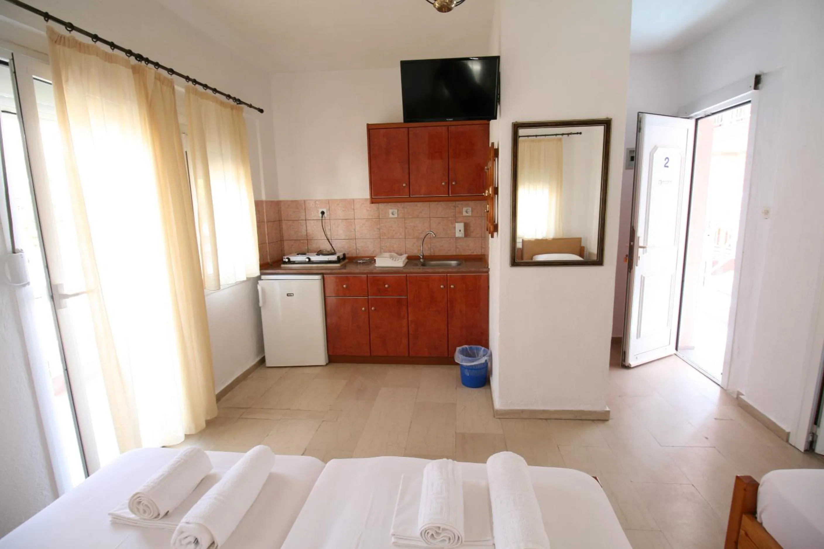 Kitchen or kitchenette in SARTI CENTER studios