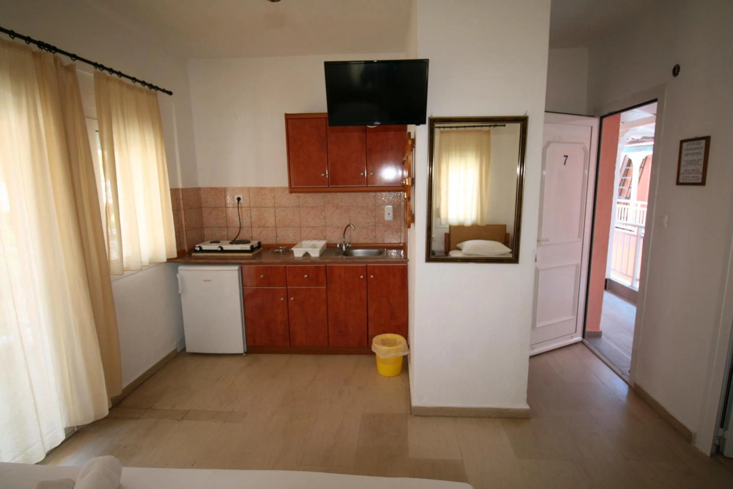 Kitchen or kitchenette in SARTI CENTER studios