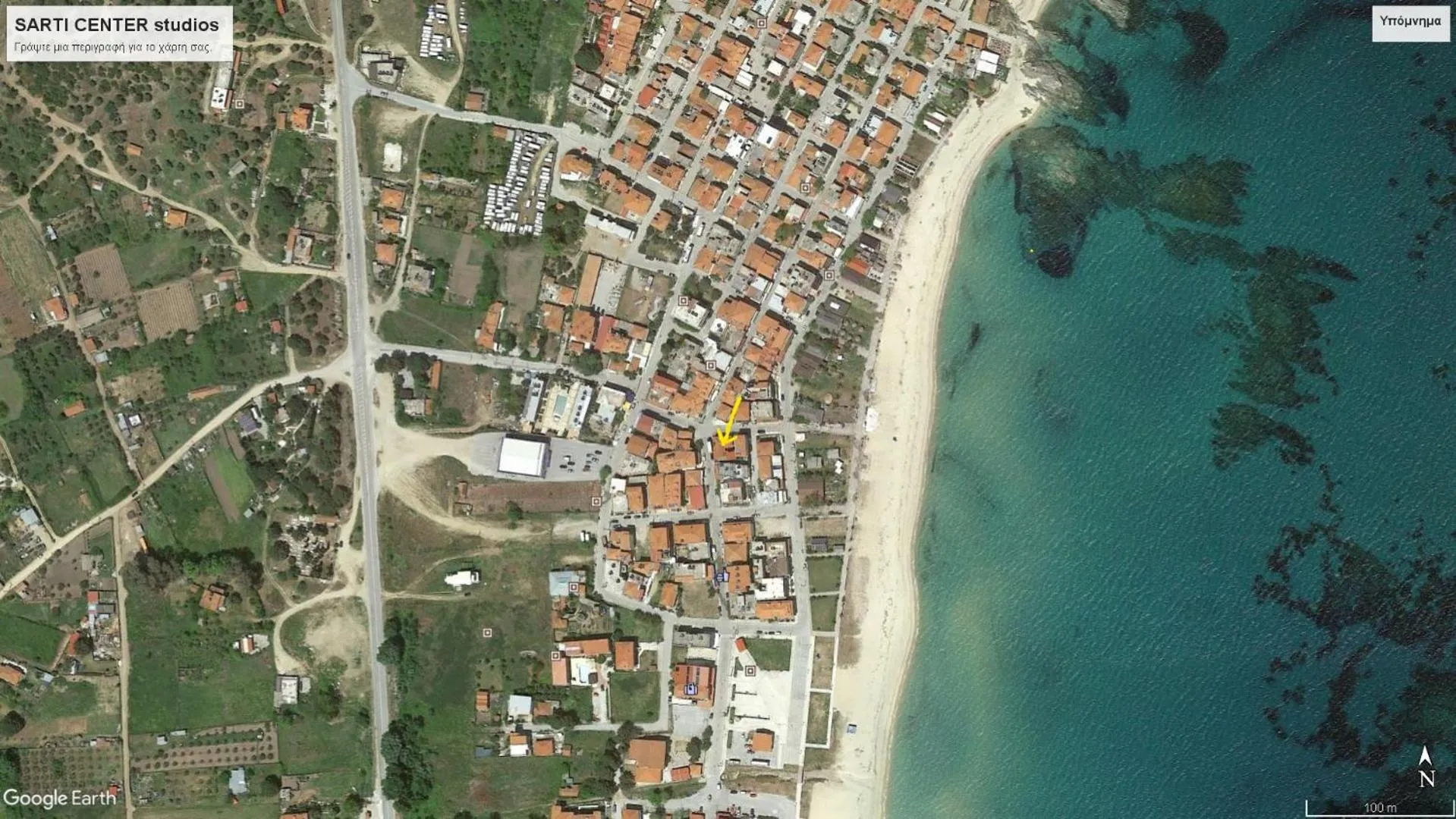 Bird's eye view in SARTI CENTER studios