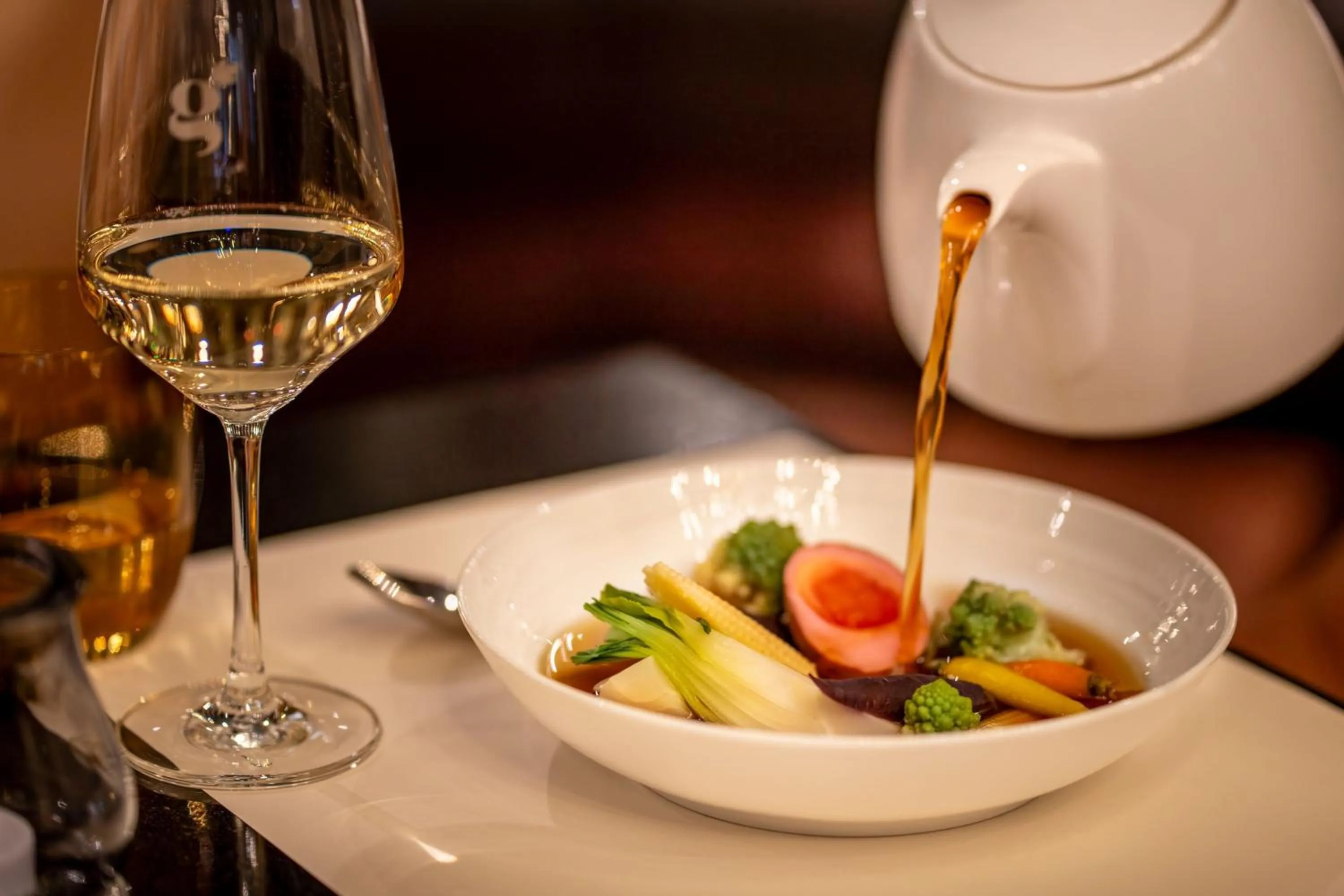 Restaurant/places to eat in Munich Marriott Hotel