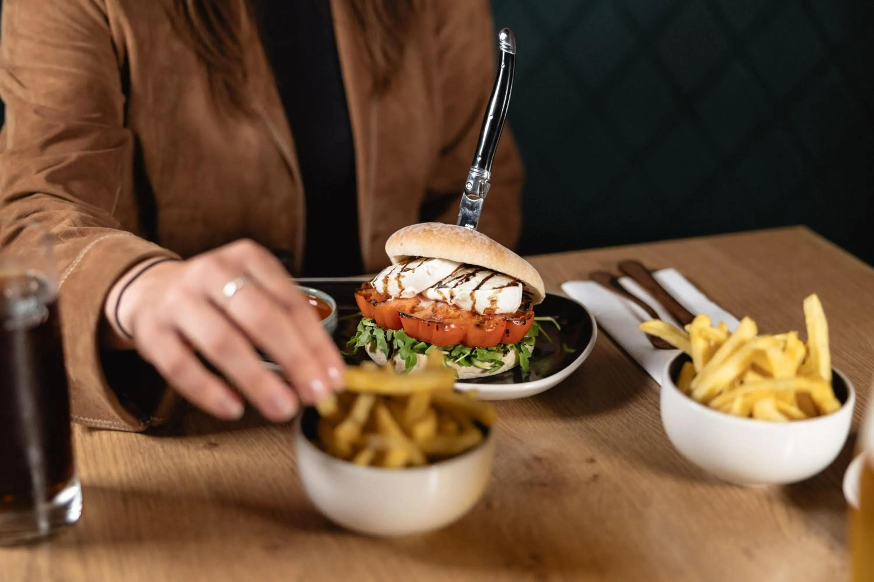 Restaurant/places to eat in Munich Marriott Hotel