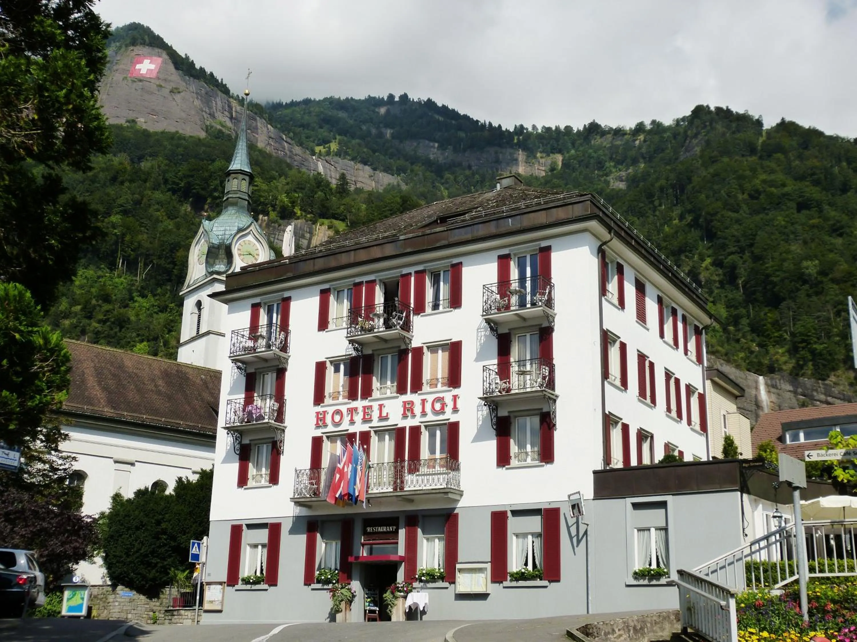 Property building in Hotel Rigi Vitznau