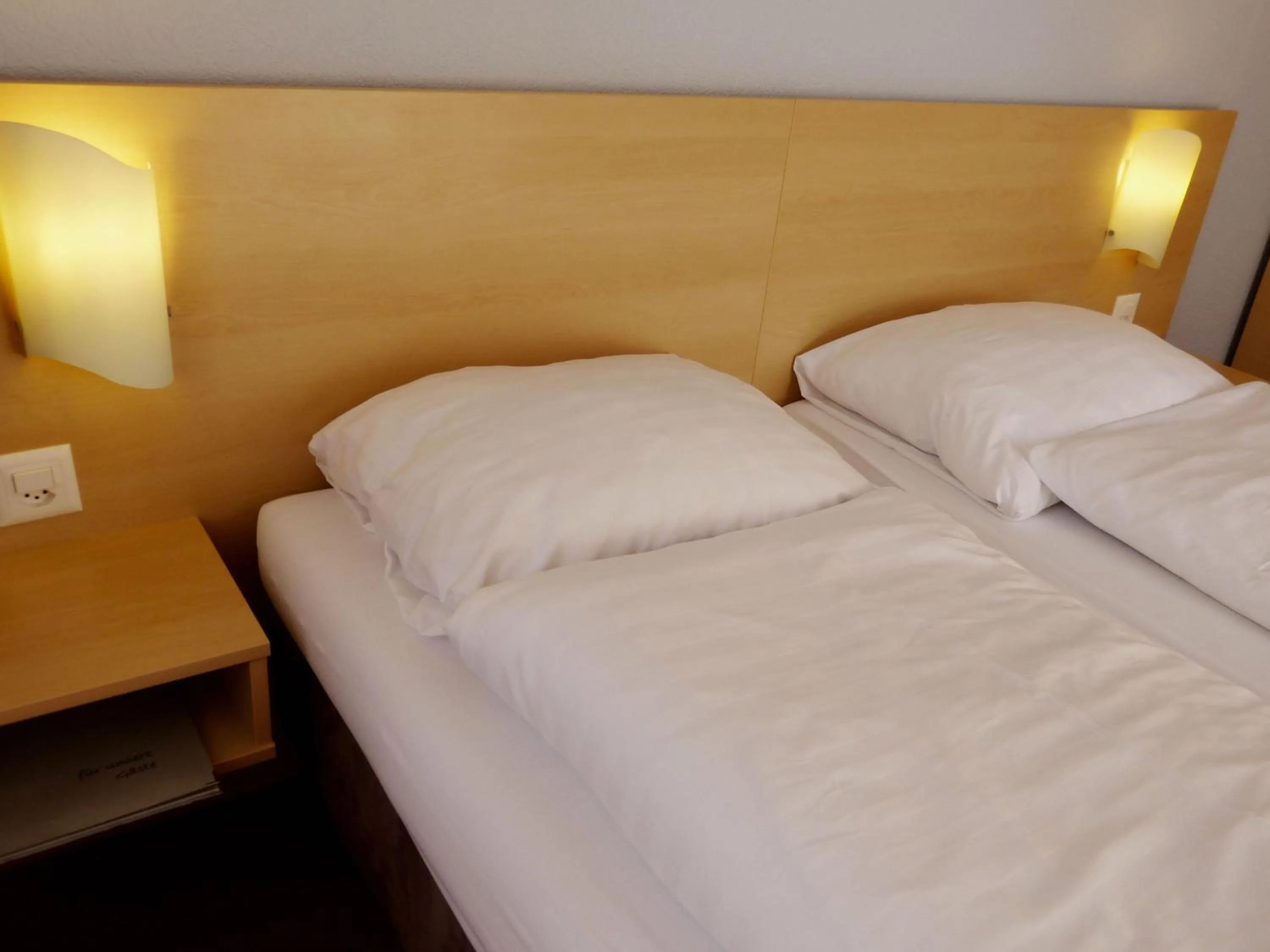 Decorative detail, Bed in Hotel Rigi Vitznau